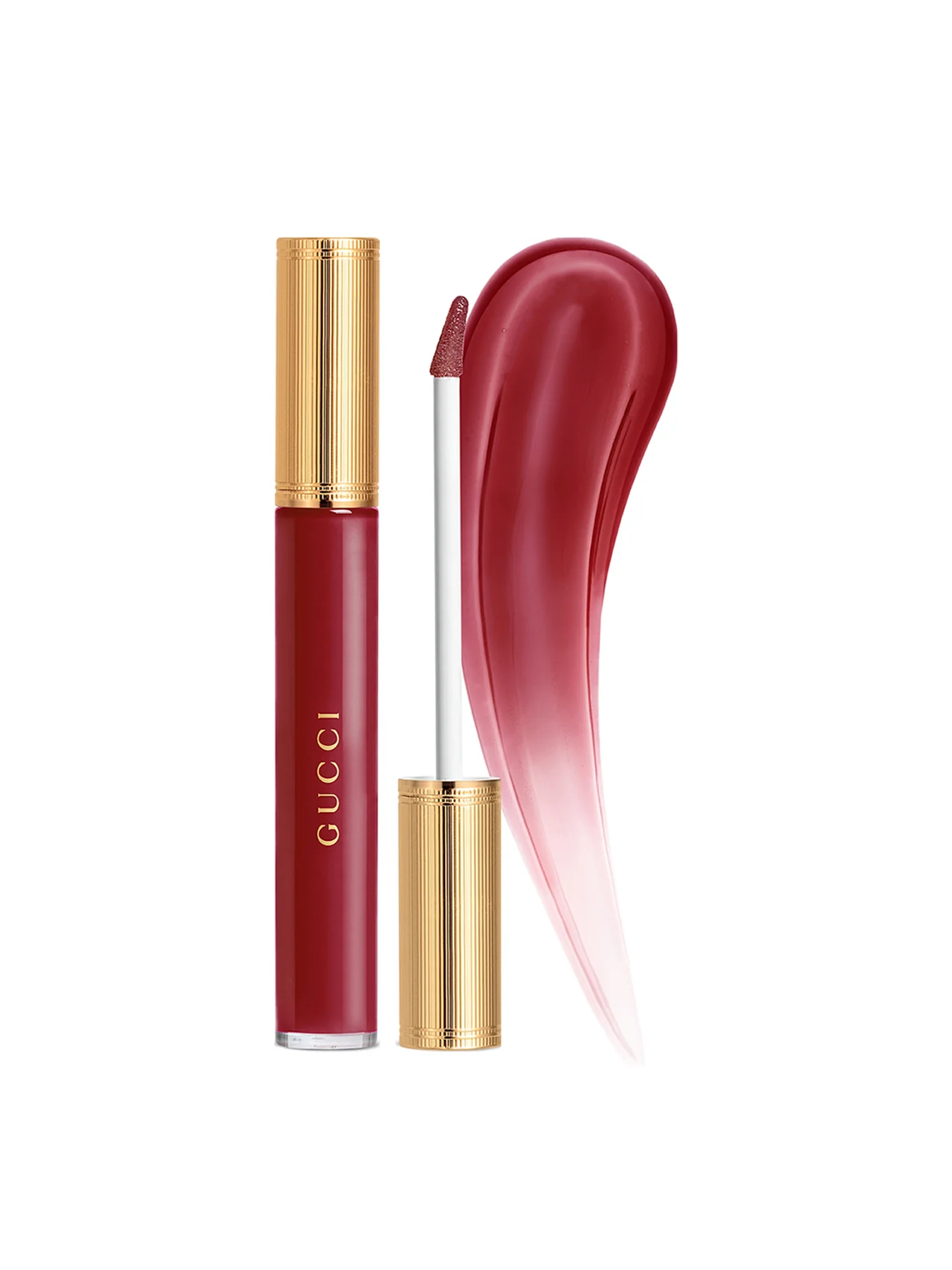 Gucci Rouge à Lèvres Lip Gloss 08 Rosso Ancora - Image 4