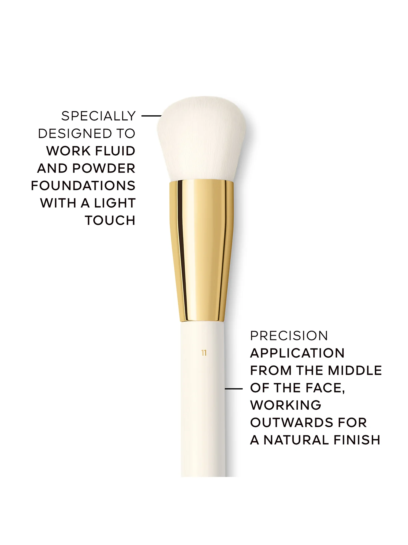 Makeup Brush FluidPowder Foundation - Image 2