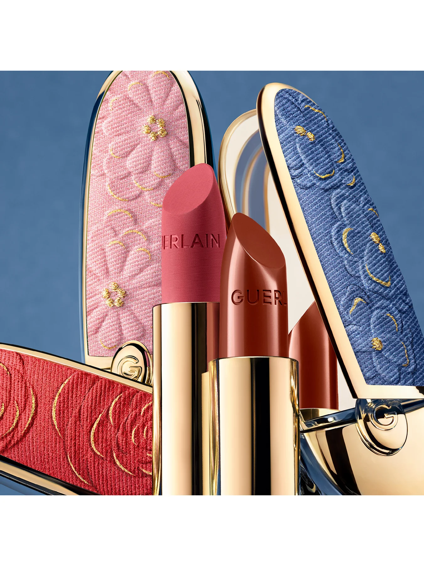Rouge G Blooming Denim The Double Mirror Jewel Case - Image 11