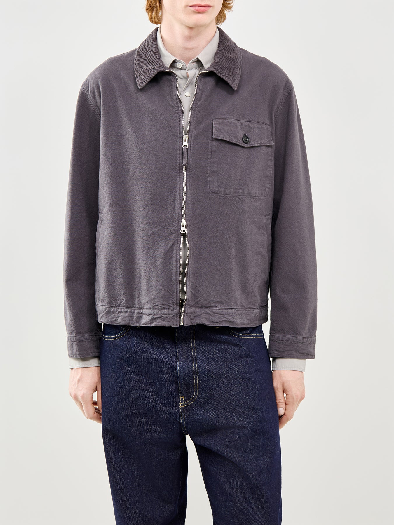 Shirt Jacket Grey - Image 4