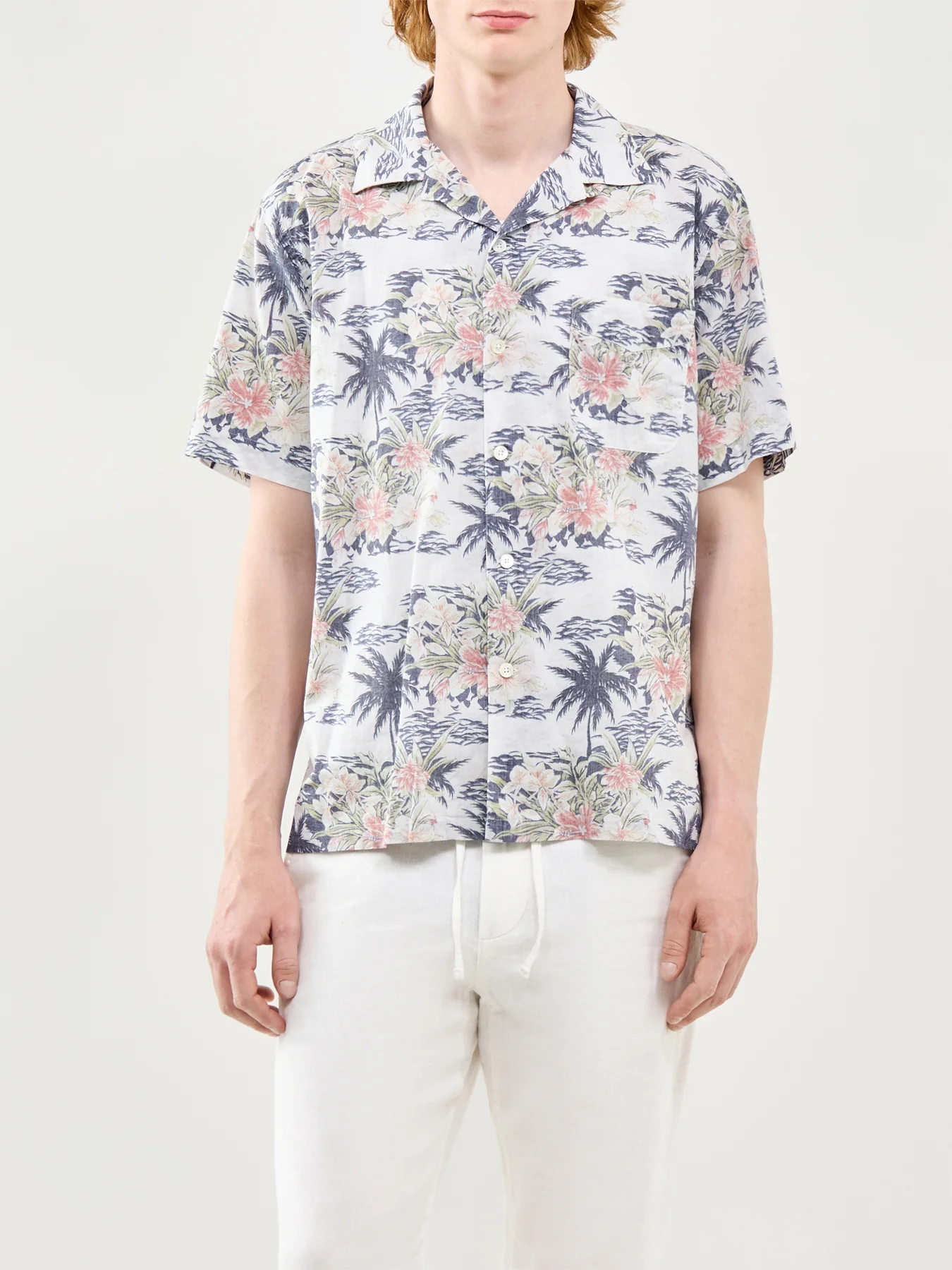 Short Sleeve Shirt Blue - Image 4