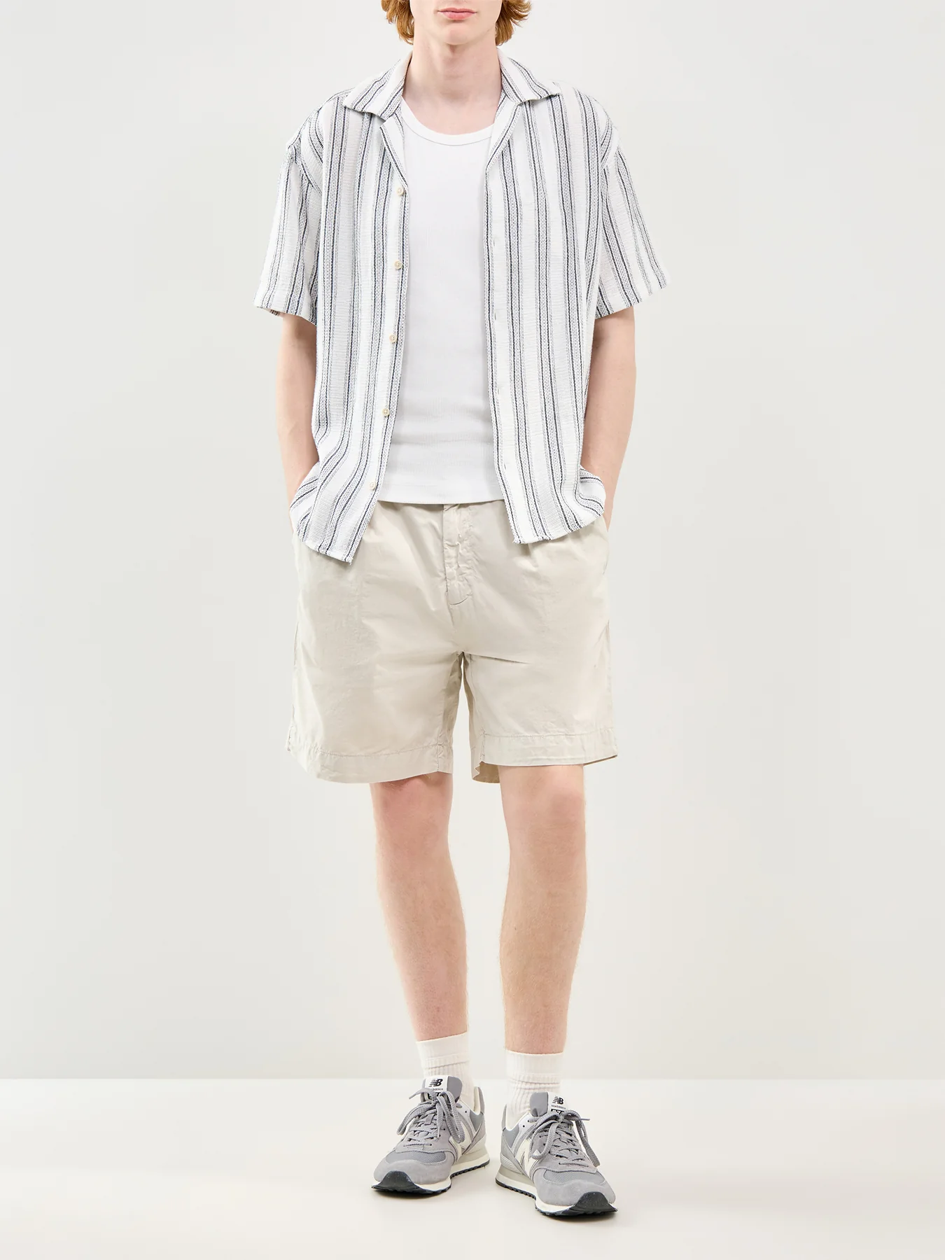 Casual Shorts Beige - Image 2