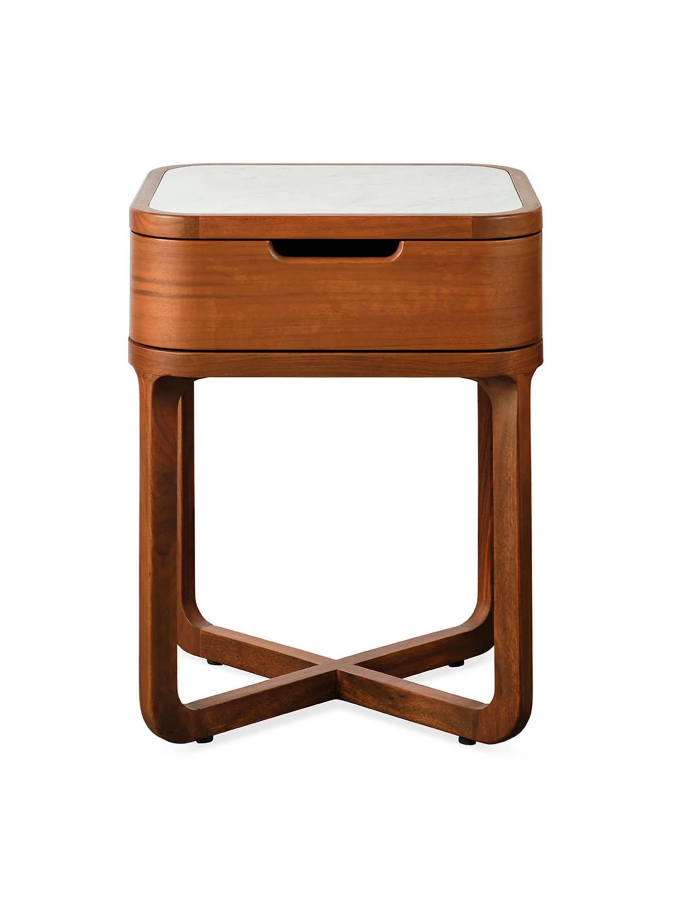 Anais Bedside Table Walnut