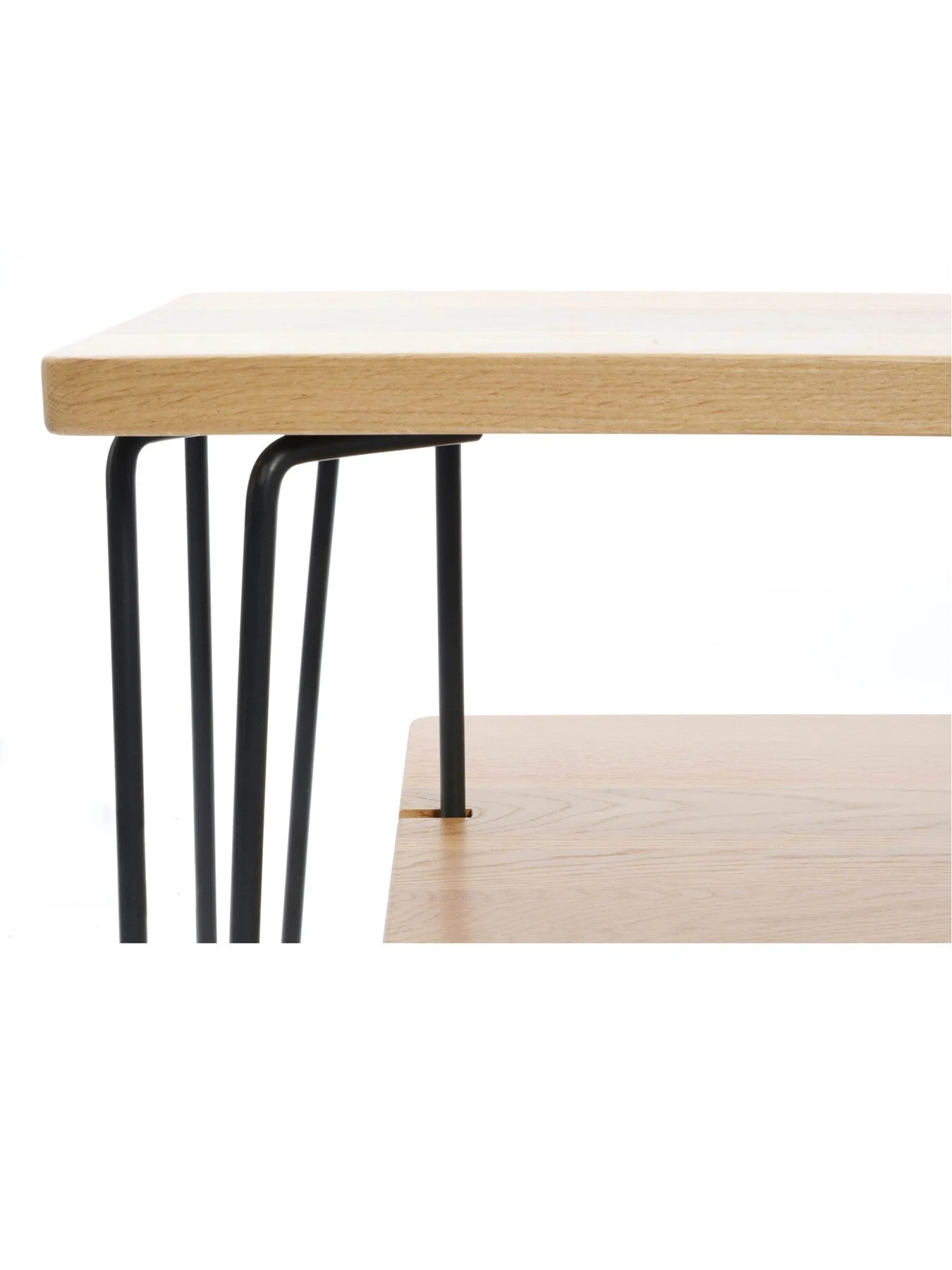 Heal’s Brunel Coffee Table / AV Unit Oak - Image 4