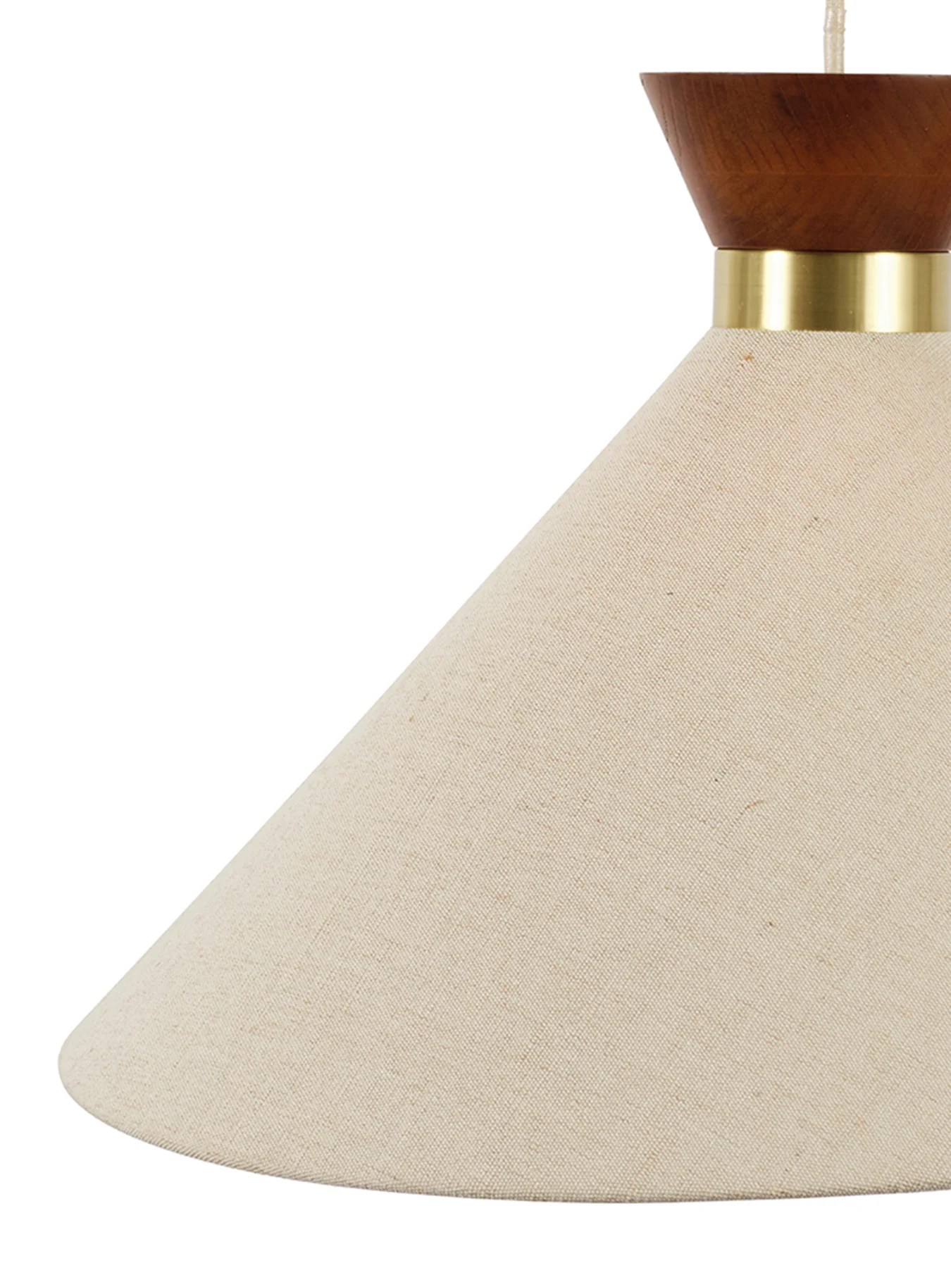 Osaka Pendant Walnut Large - Image 3