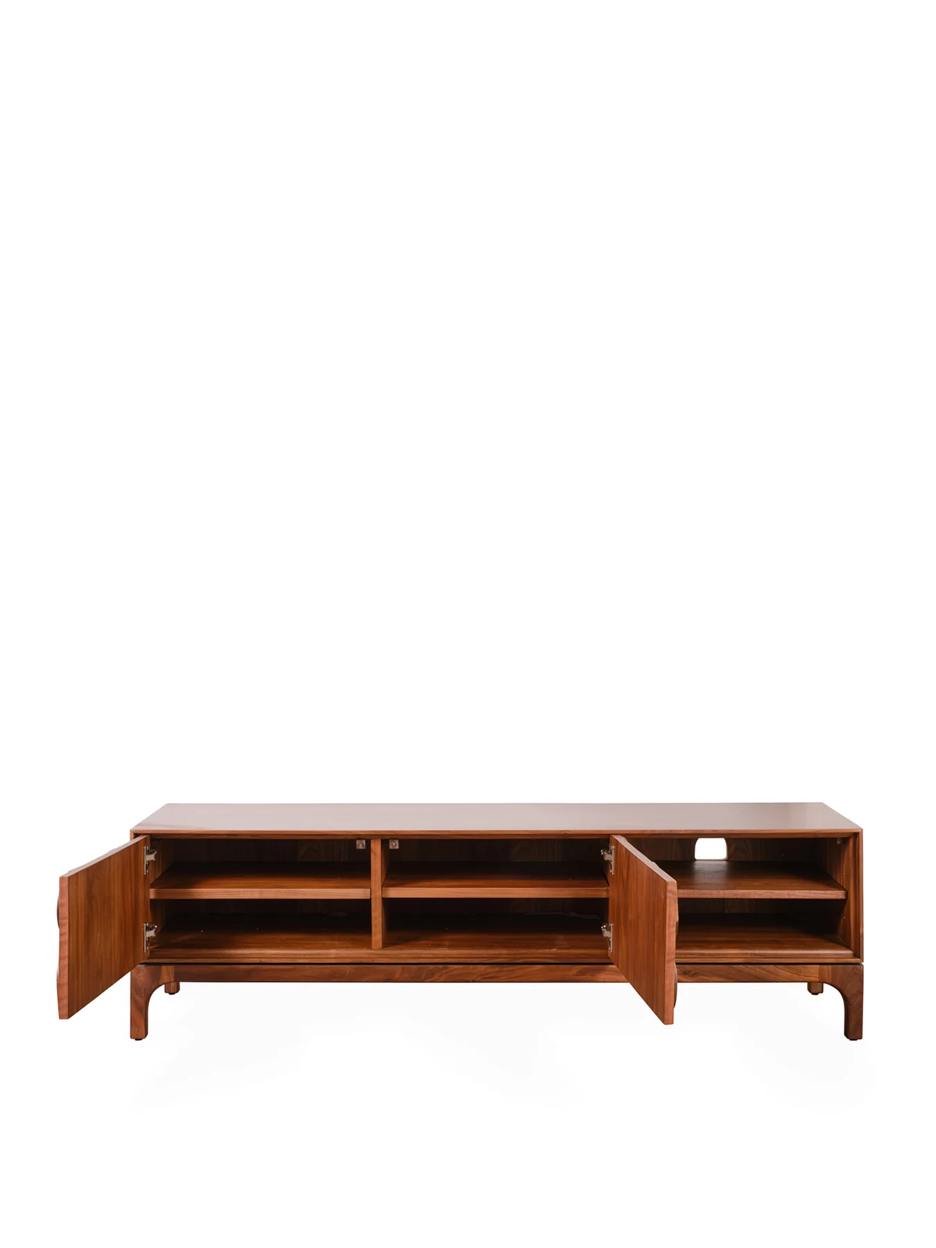Zarina Walnut Media Unit - Image 3