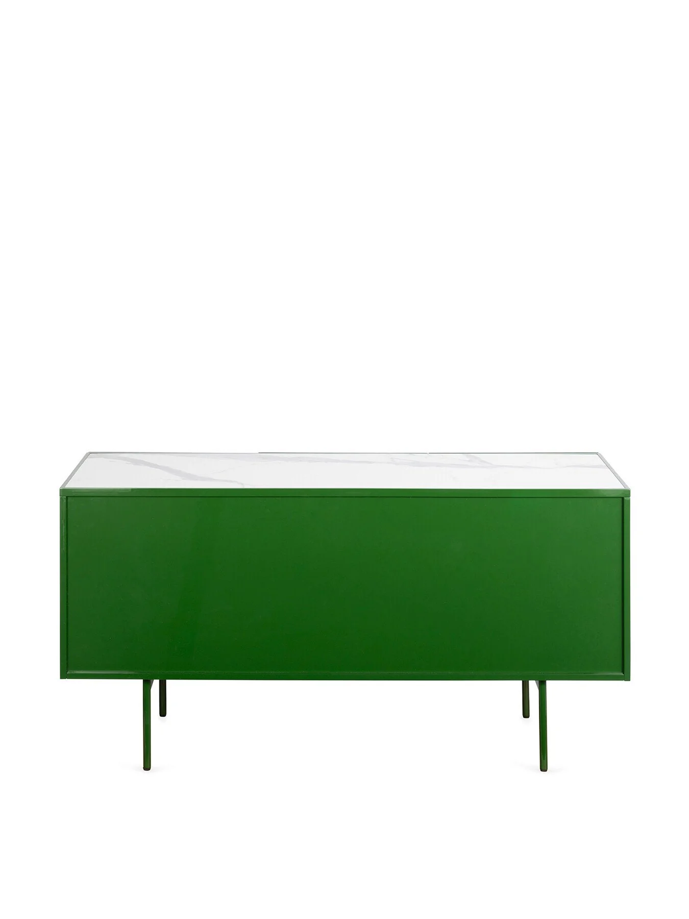 Riga Sideboard White Ceramic High Gloss Green - Image 4