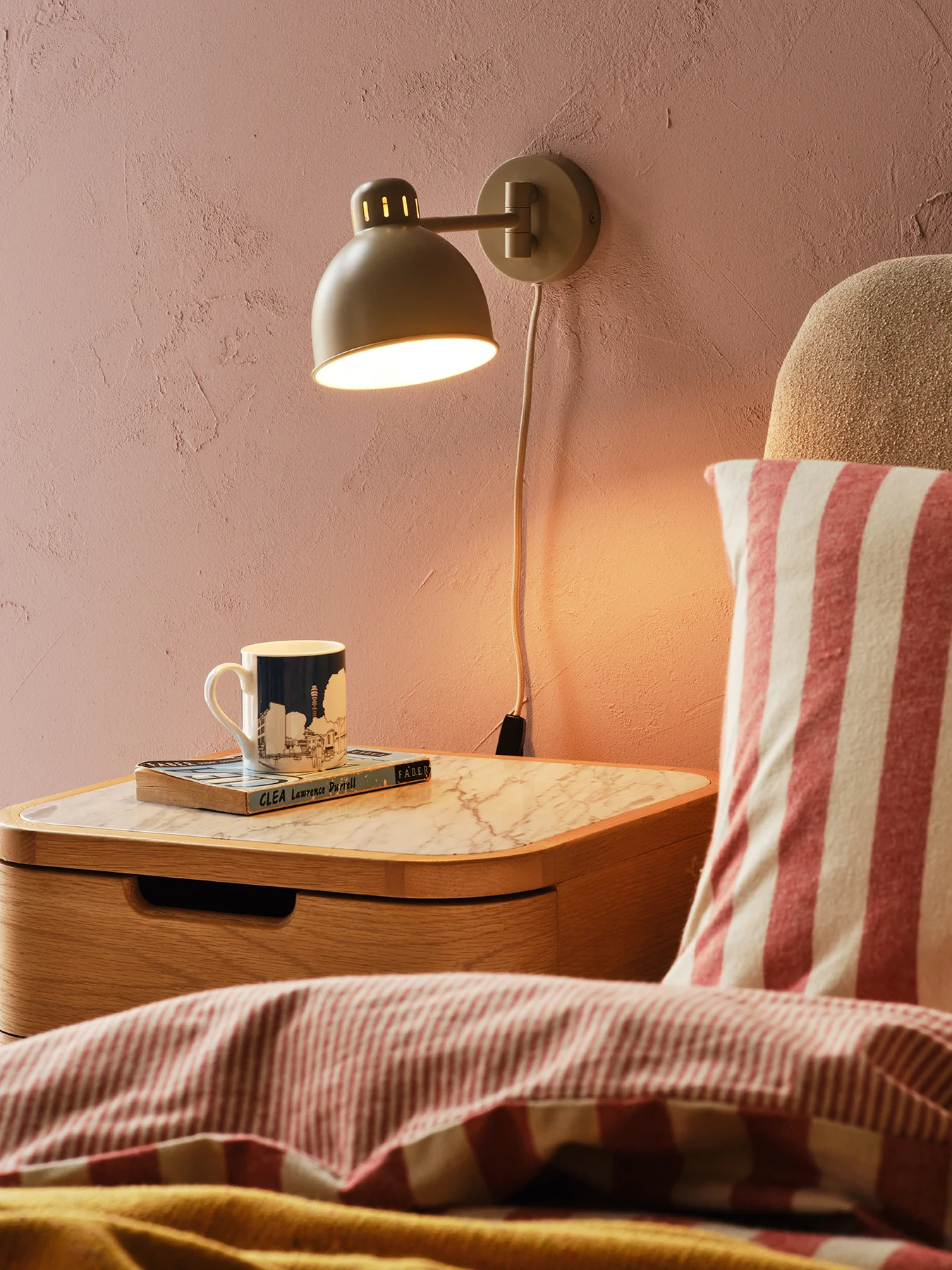 Spencer Metal Wall Lamp Putty - Image 2