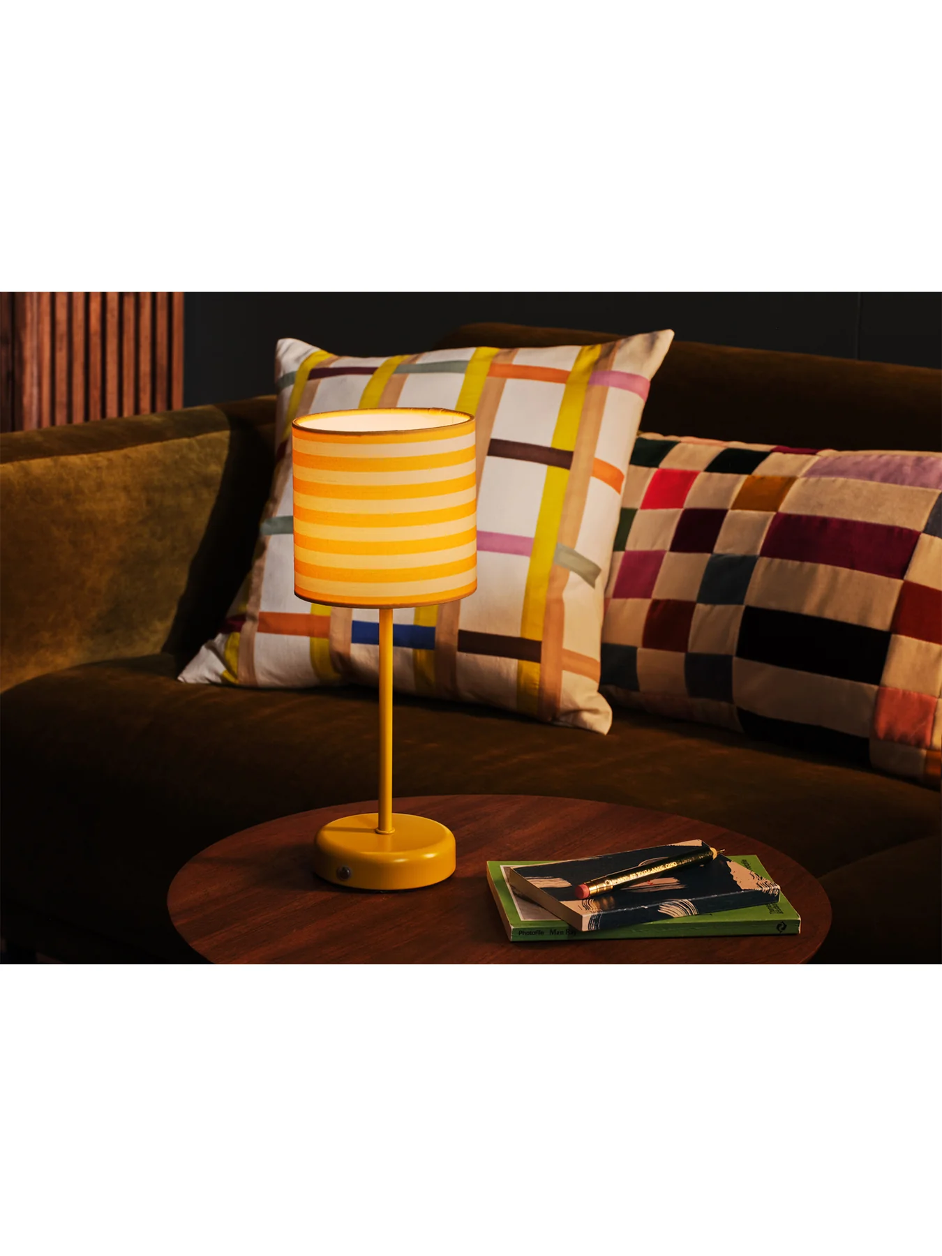 Raie LED Portable Table Lamp Yellow - Image 3