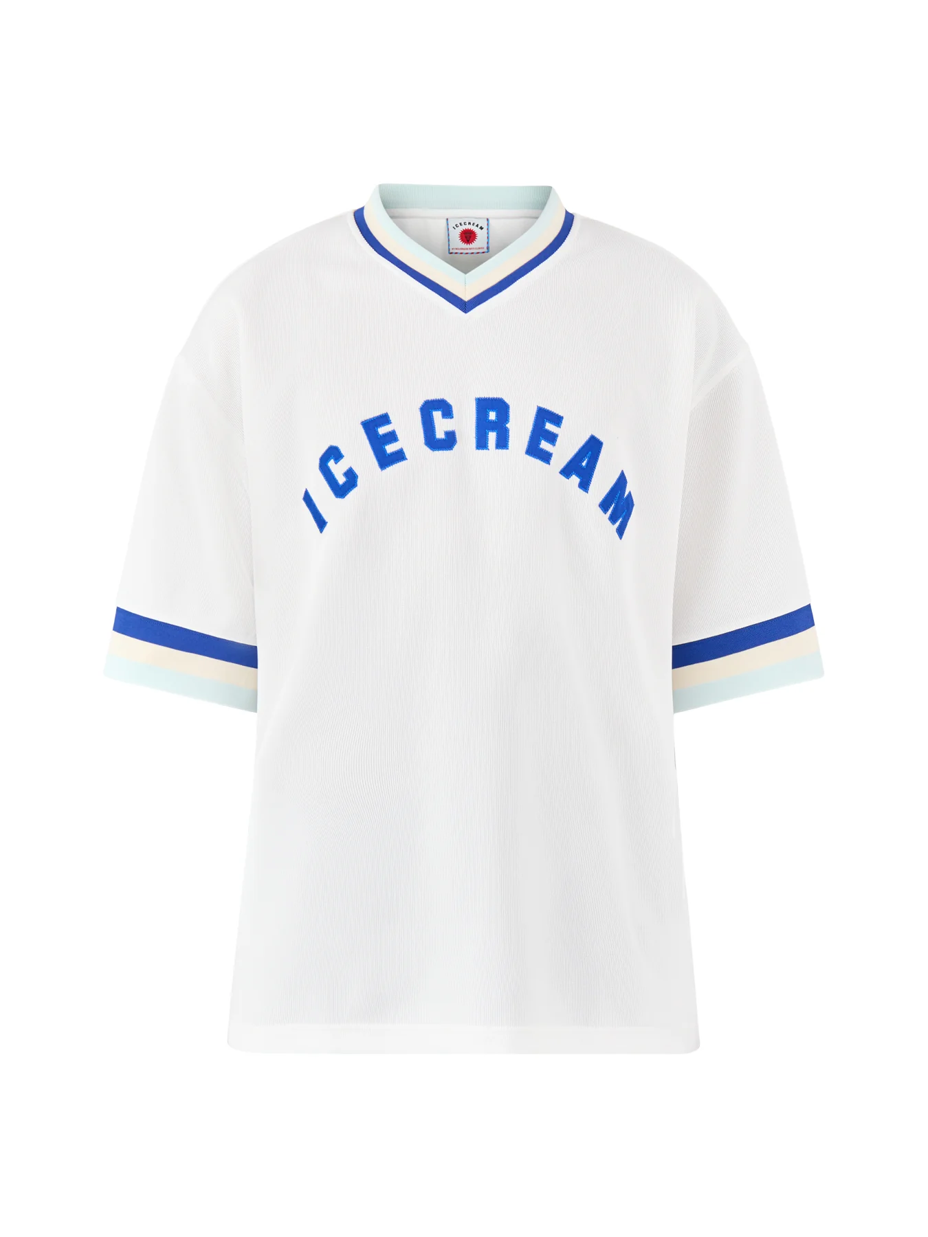 V-Neck Sports Jersey White