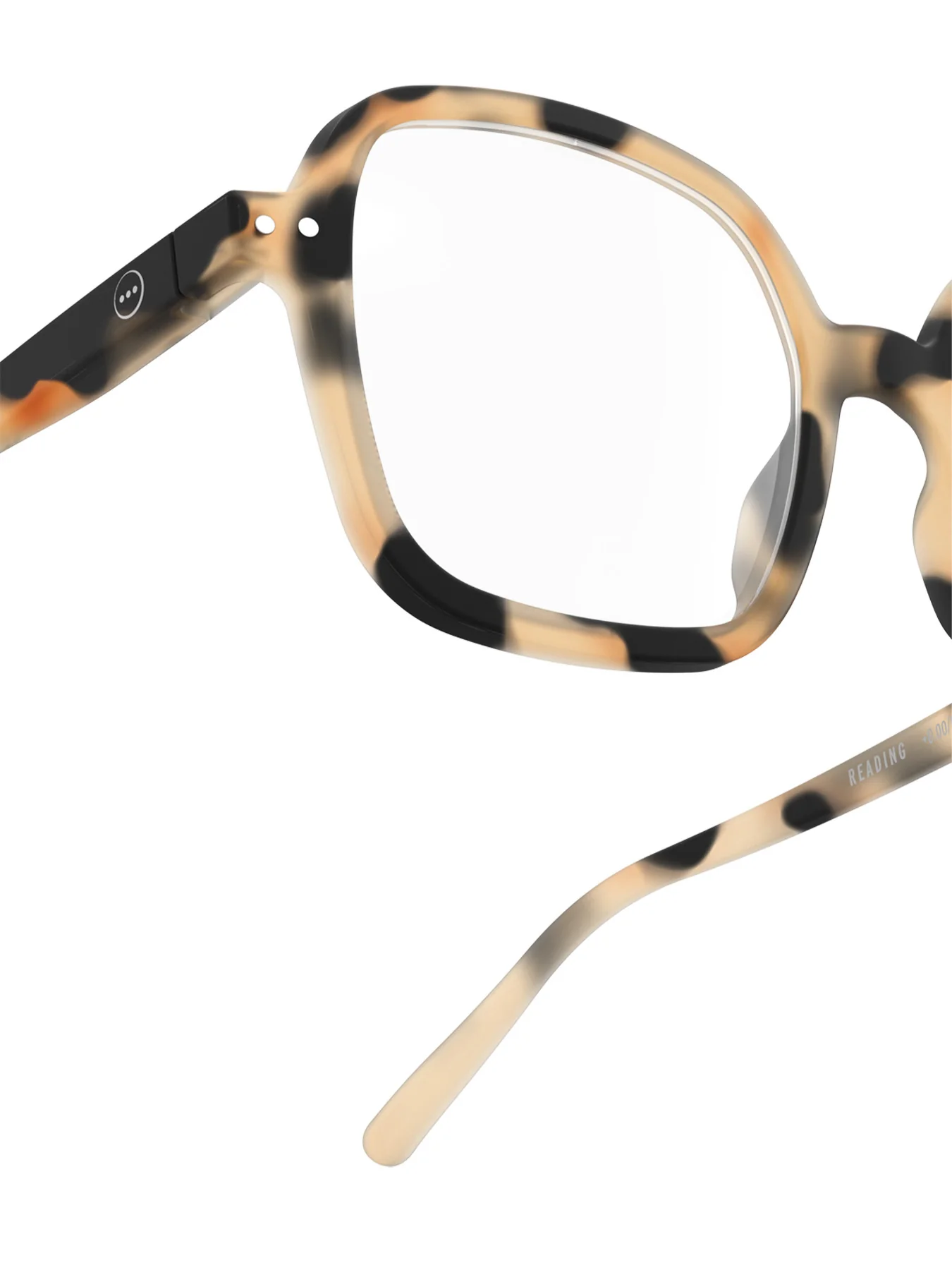 LetmeSee Office Reading Glasses Light Tortoise Brown +2.50 - Image 3
