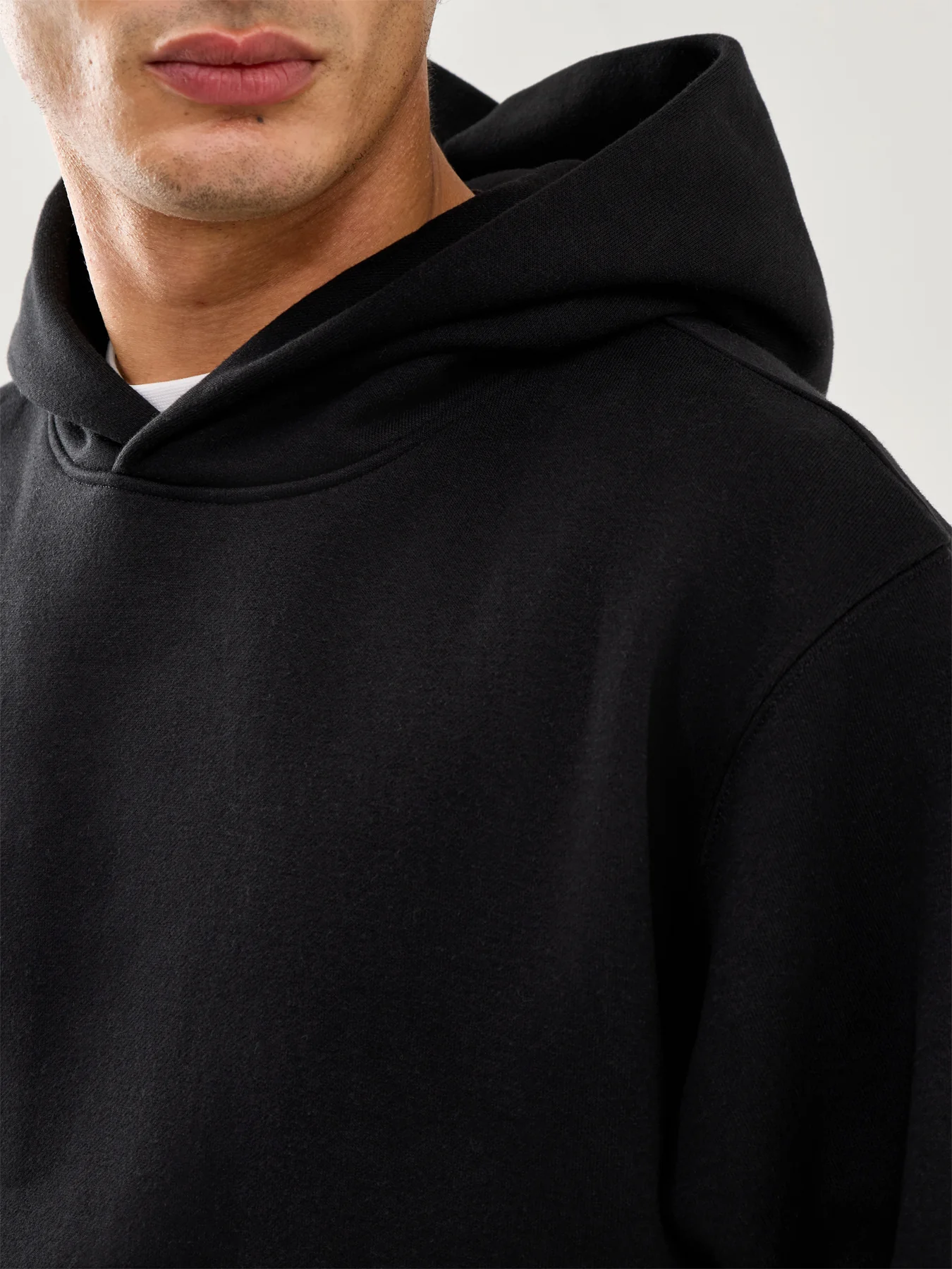 Urban Edge Sweat Hoodie Black - Image 3