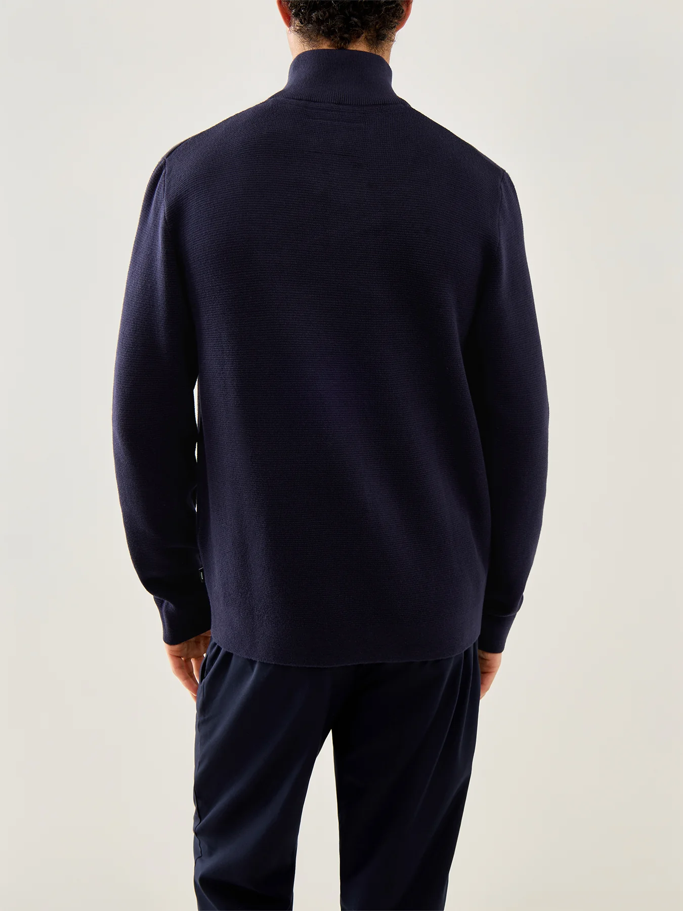Milano Stitch Half Zip Knit - Image 5