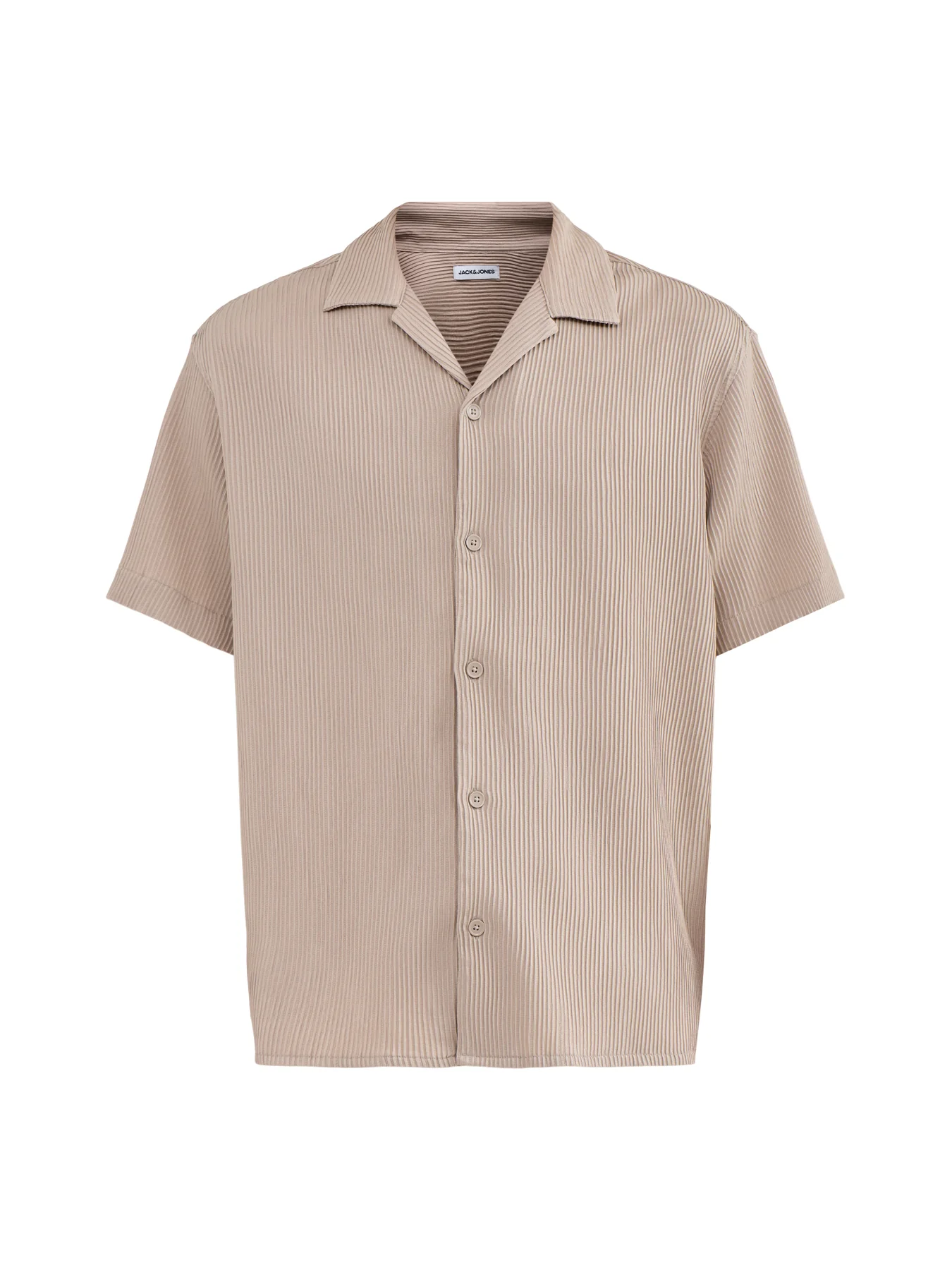 Short Sleeve Resort Shirt Cream