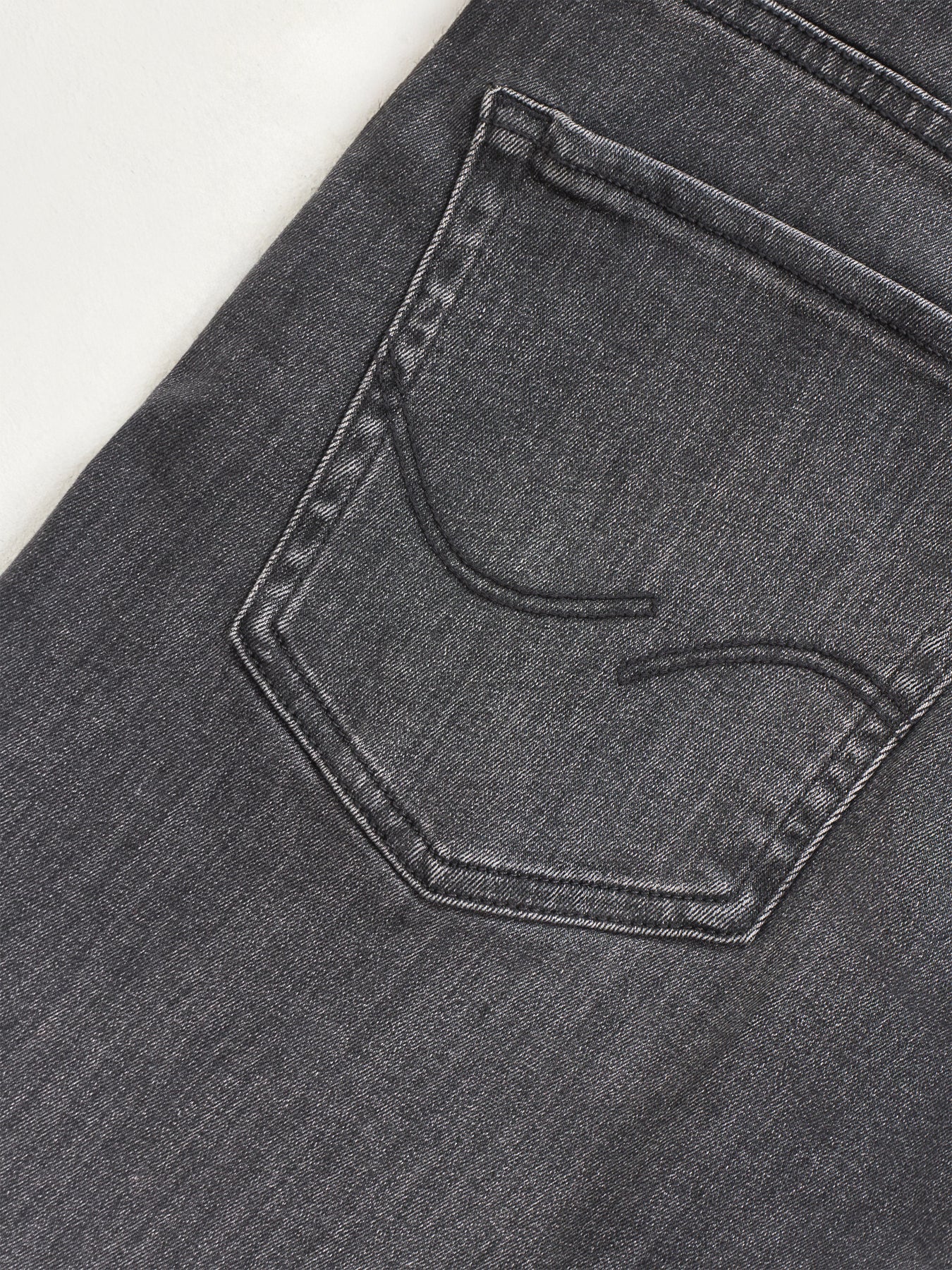 Slim Fit Denim Jeans Black - Image 3