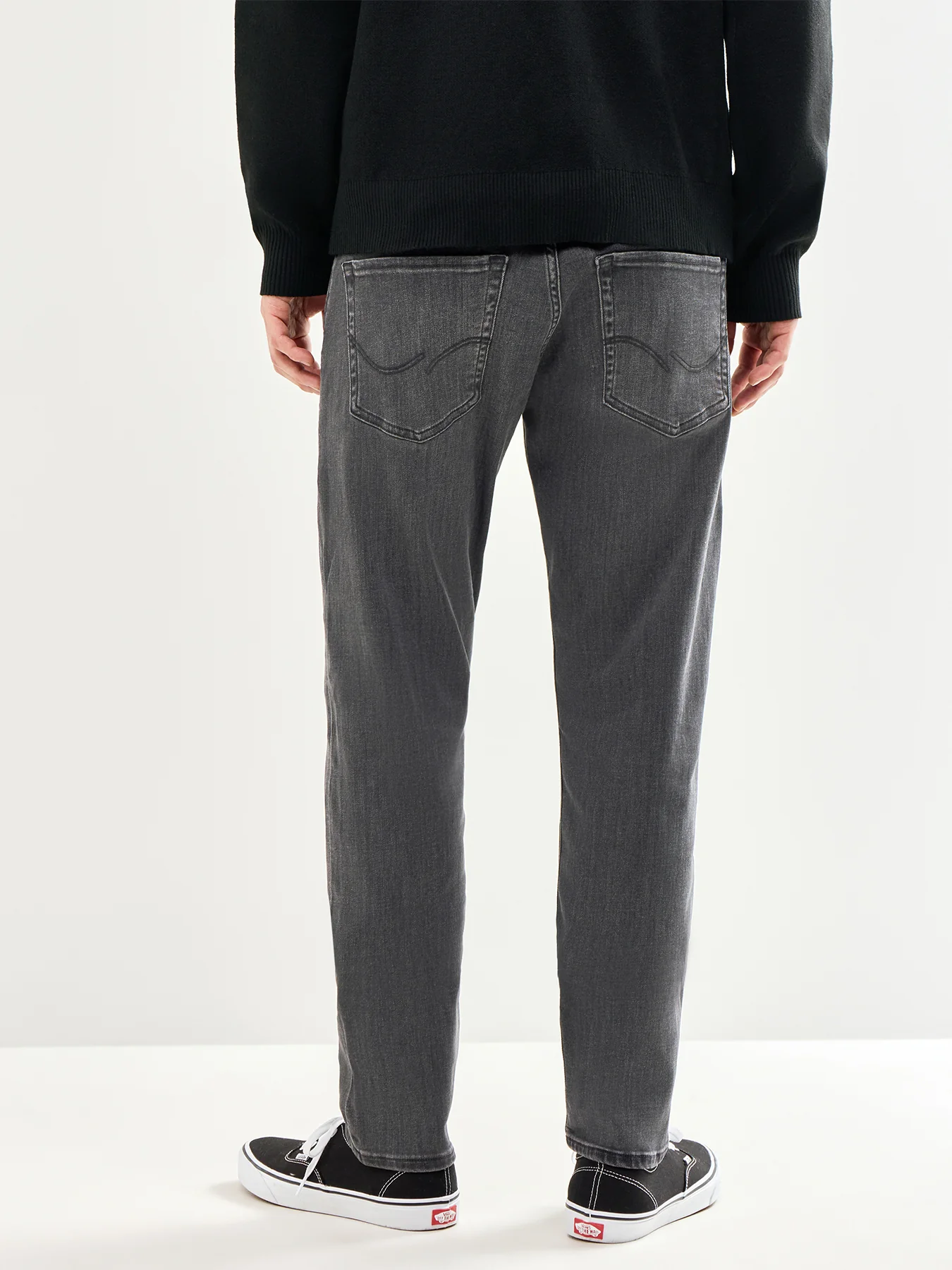 Slim Fit Denim Jeans Black - Image 5