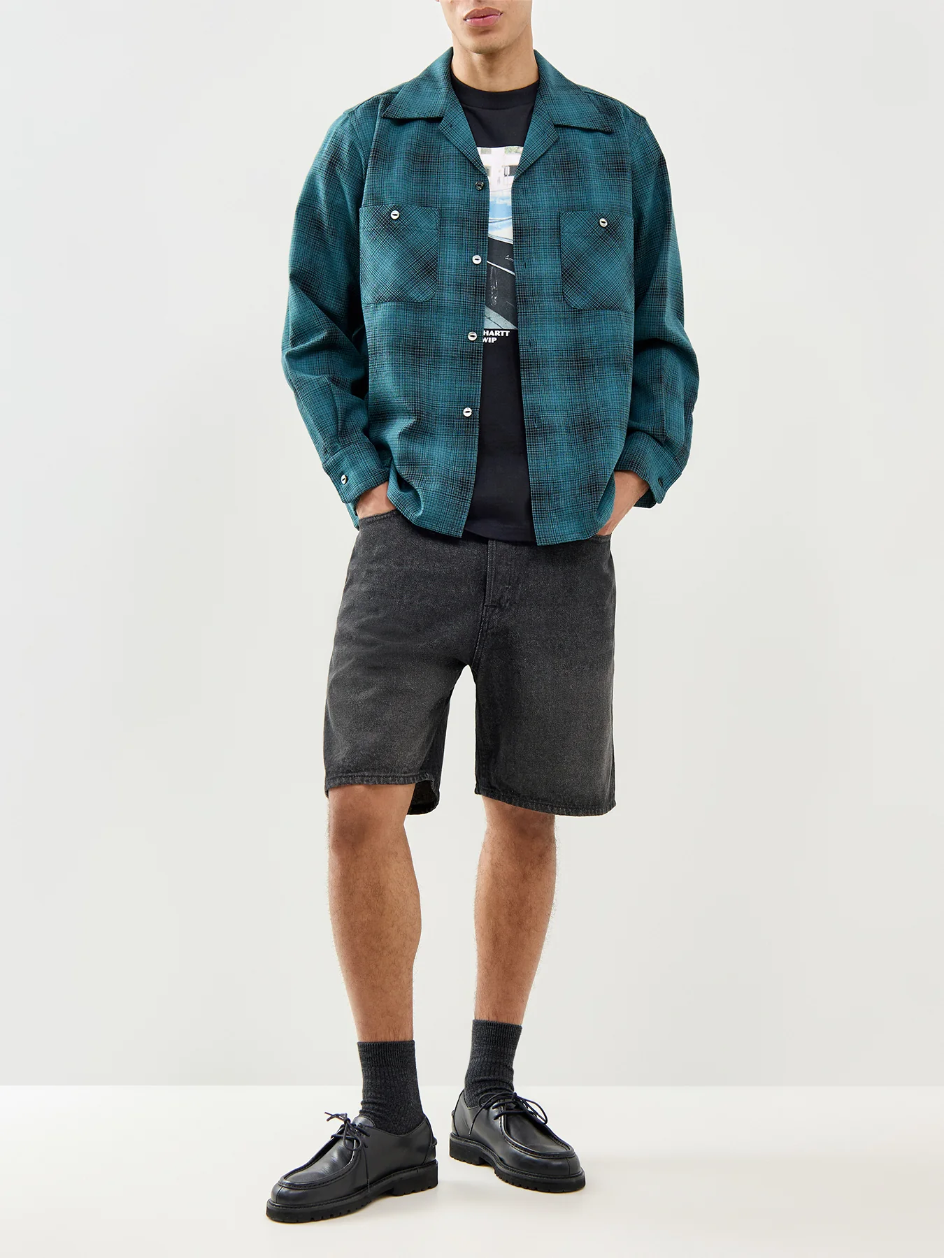 Tony Original Denim Shorts Black - Image 2