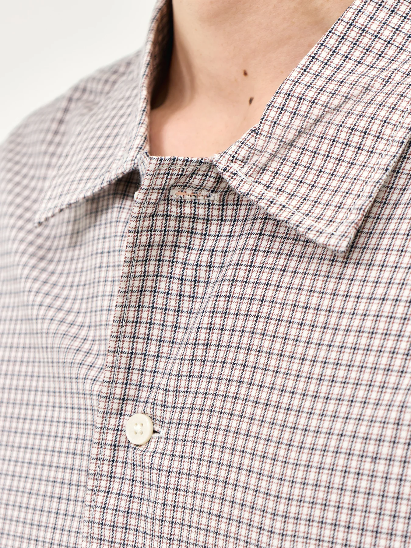 Clean Check Shirt Multi - Image 3