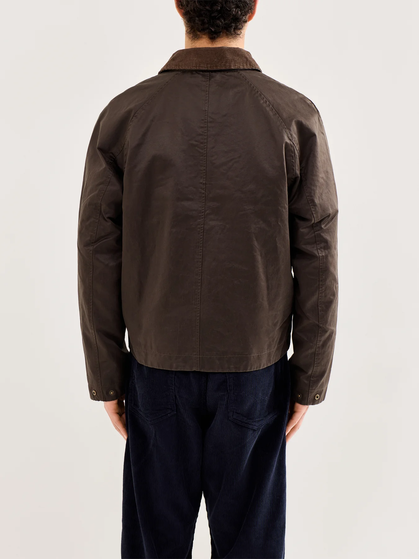 Bedford Waxed Jacket Brown - Image 5