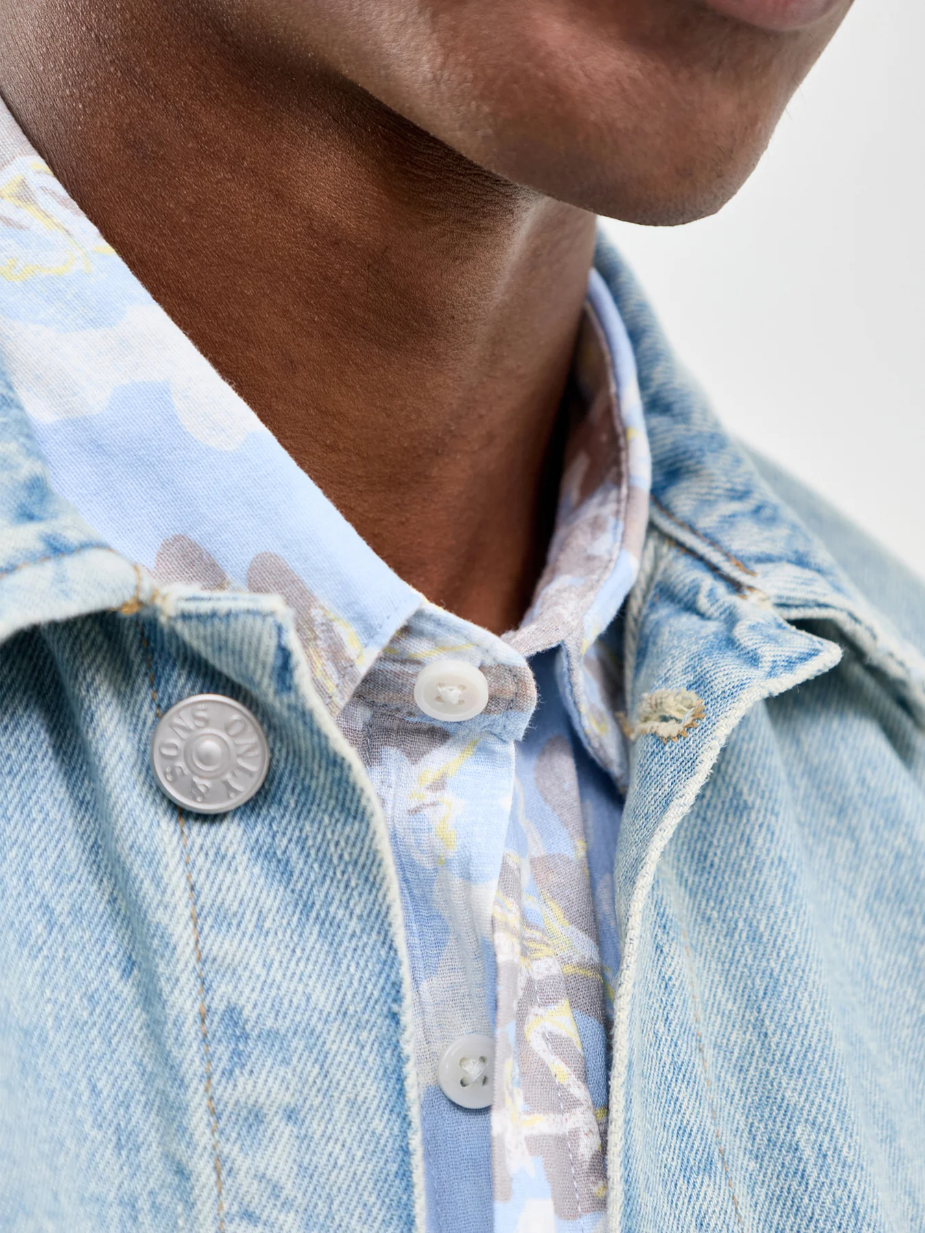 Montauk Printed Short Sleeve Shirt Blue - Image 3