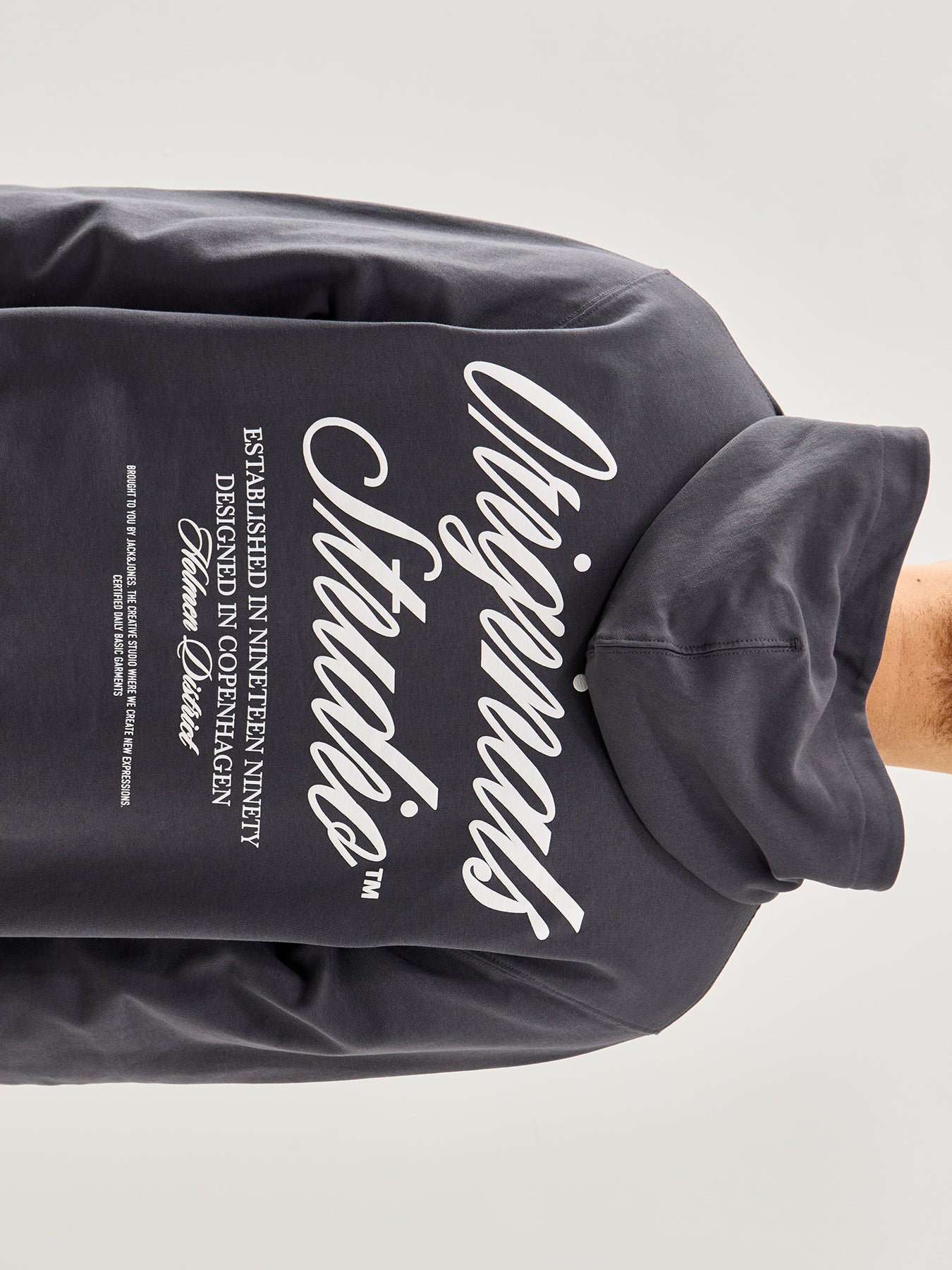 Jornorrebro Typo Back Sweat Hood Sn - Image 3