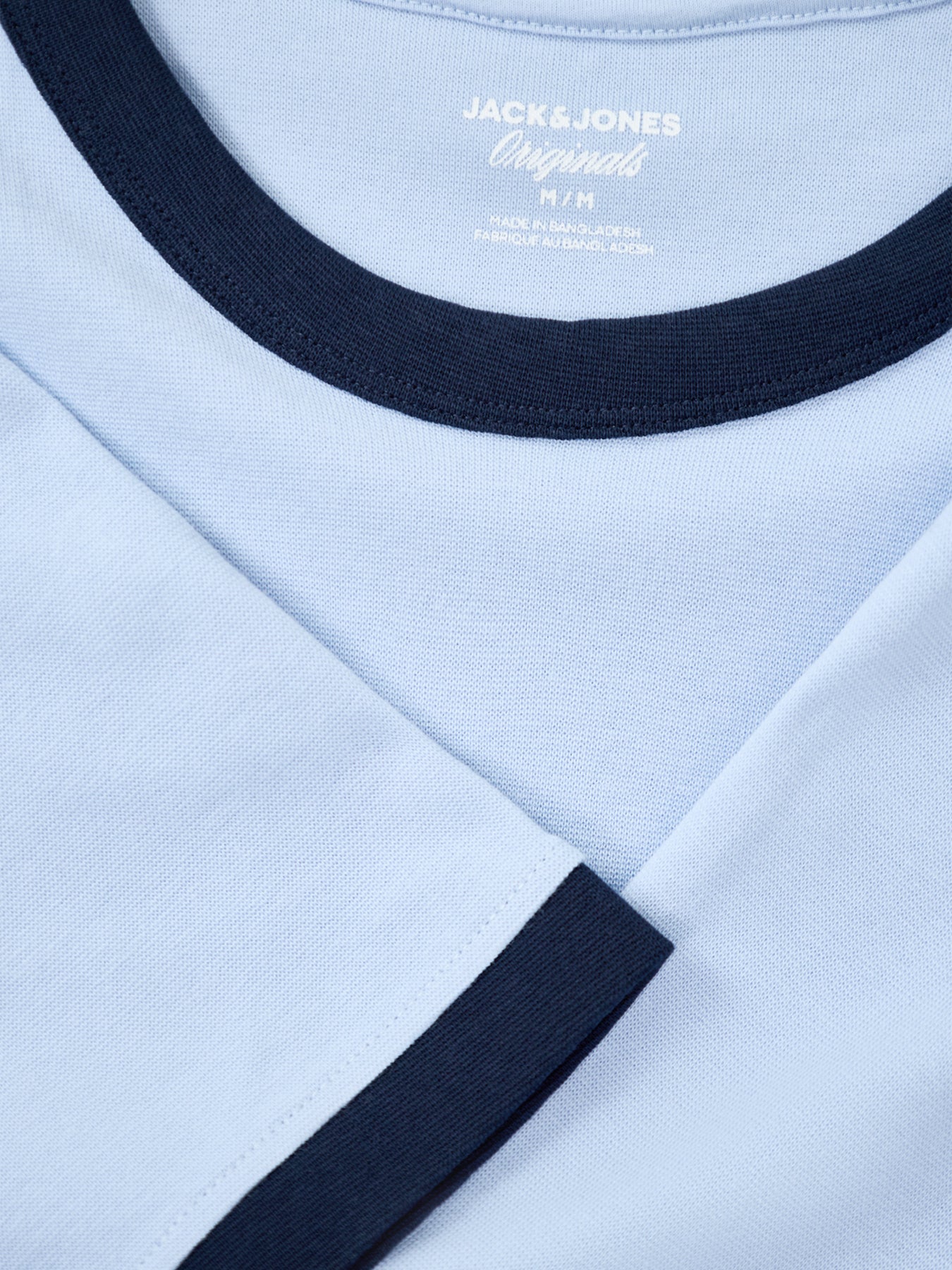 Savona Ringer T-Shirt Blue - Image 3