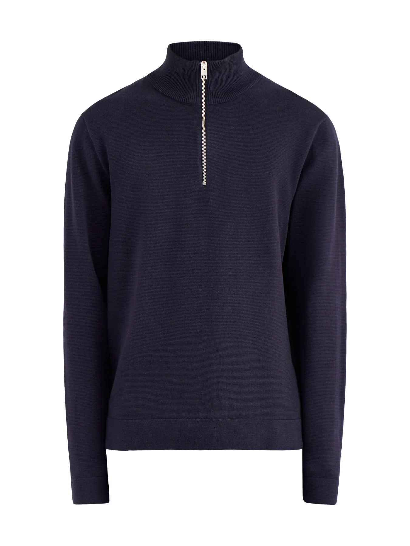 Spring Knit Half Zip Navy