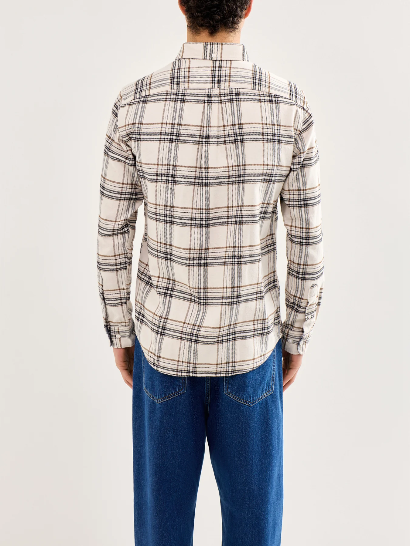Flannel Long-Sleeve Shirt Check - Image 5