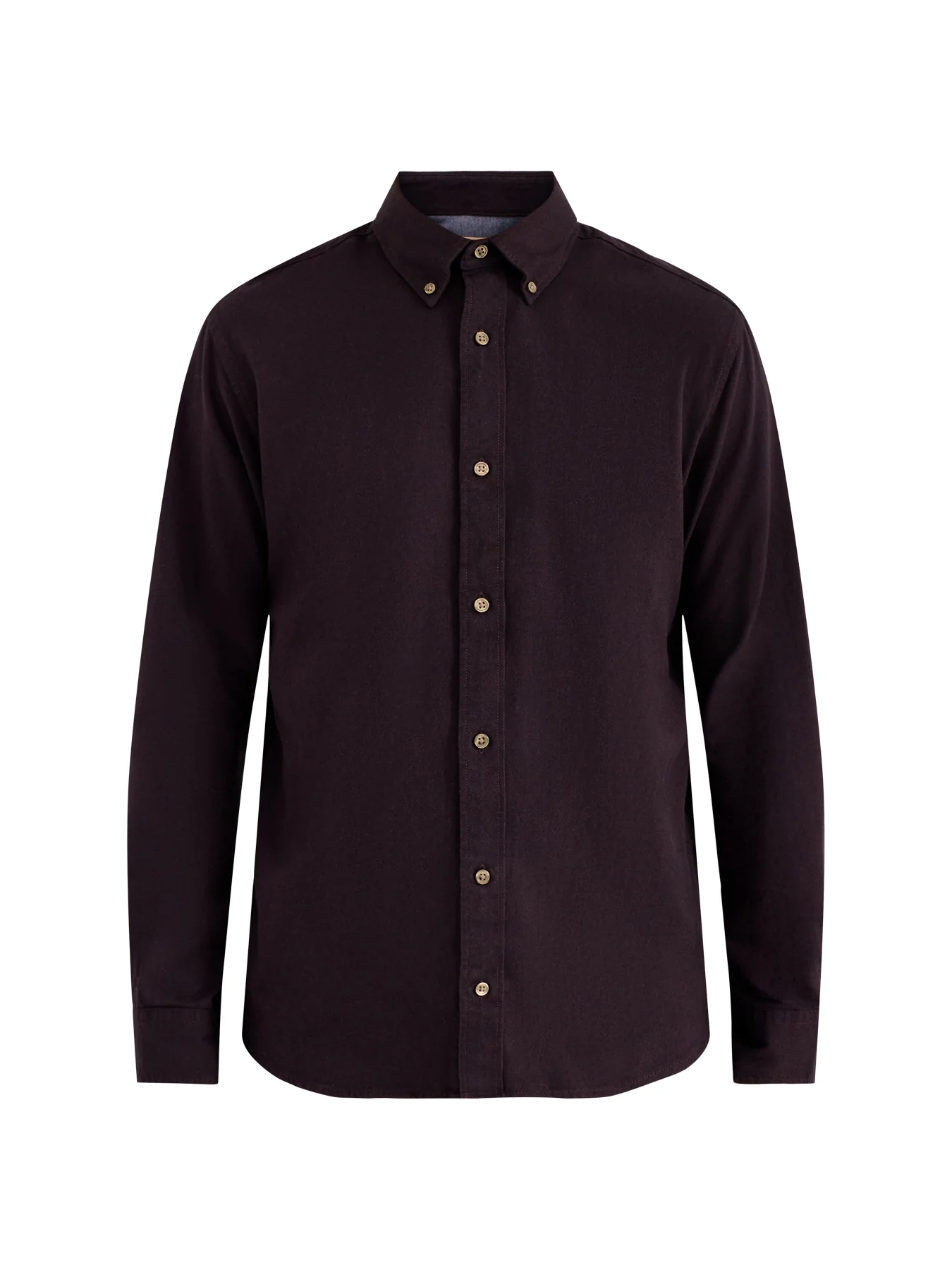 Flannel Christmas Shirt Burgundy