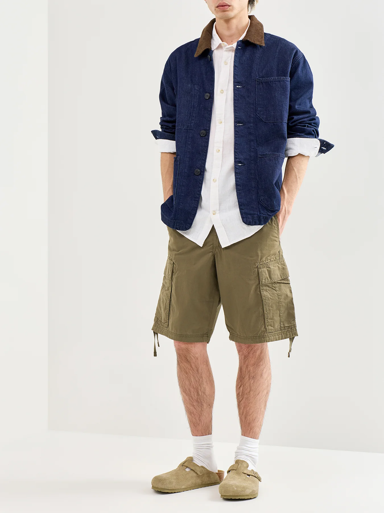 Cole Cargo Shorts Olive - Image 2