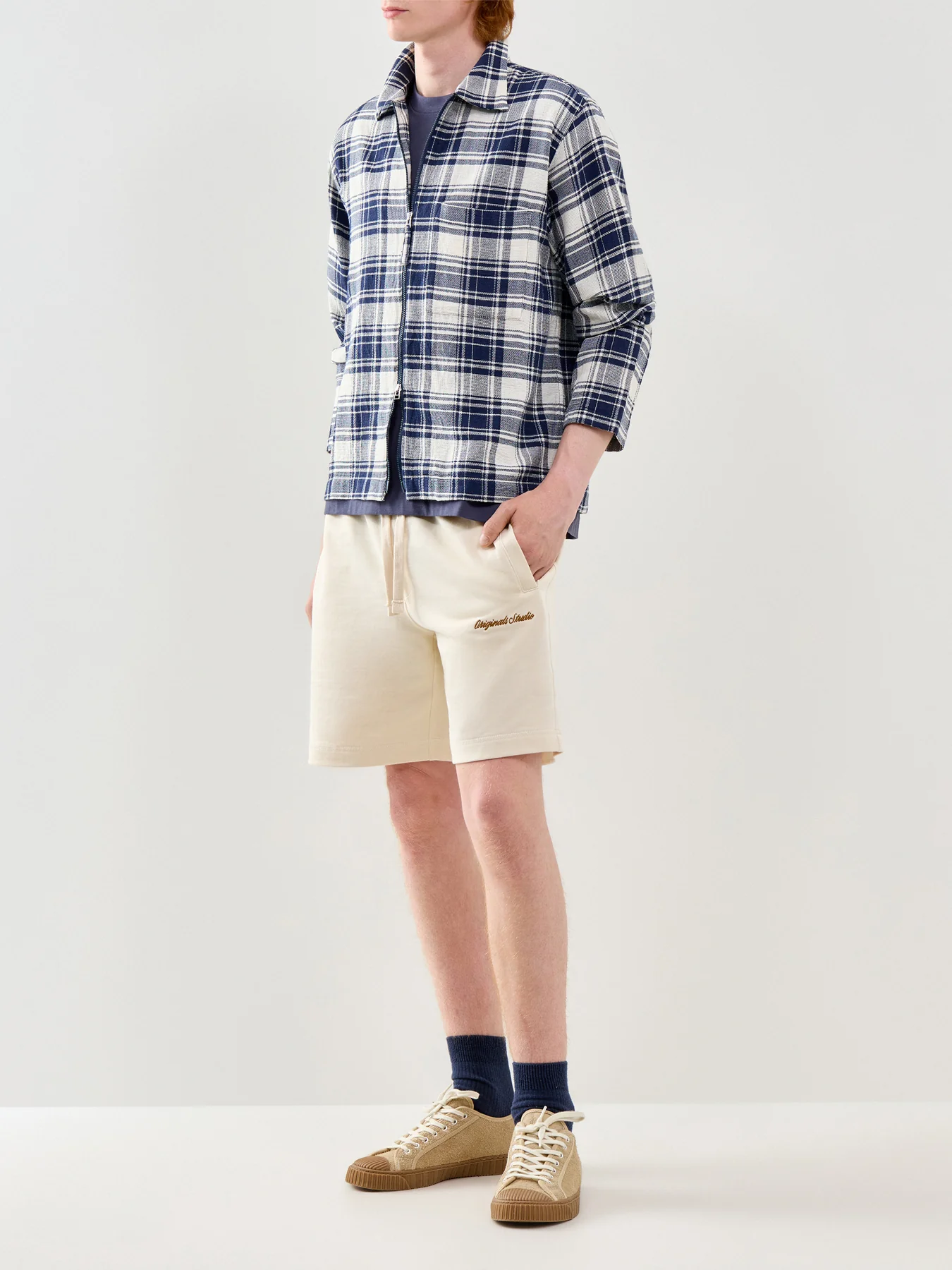 Sweat Shorts Cream - Image 2