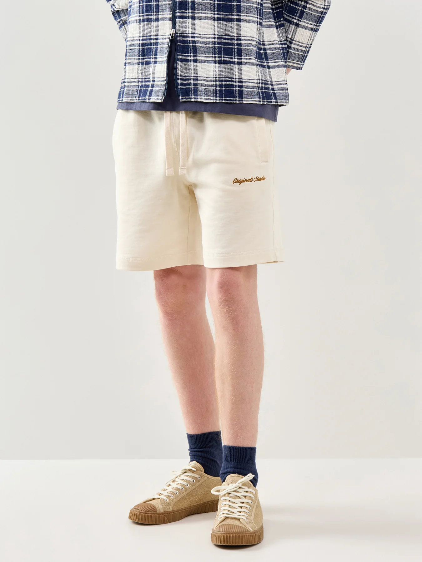 Sweat Shorts Cream - Image 4