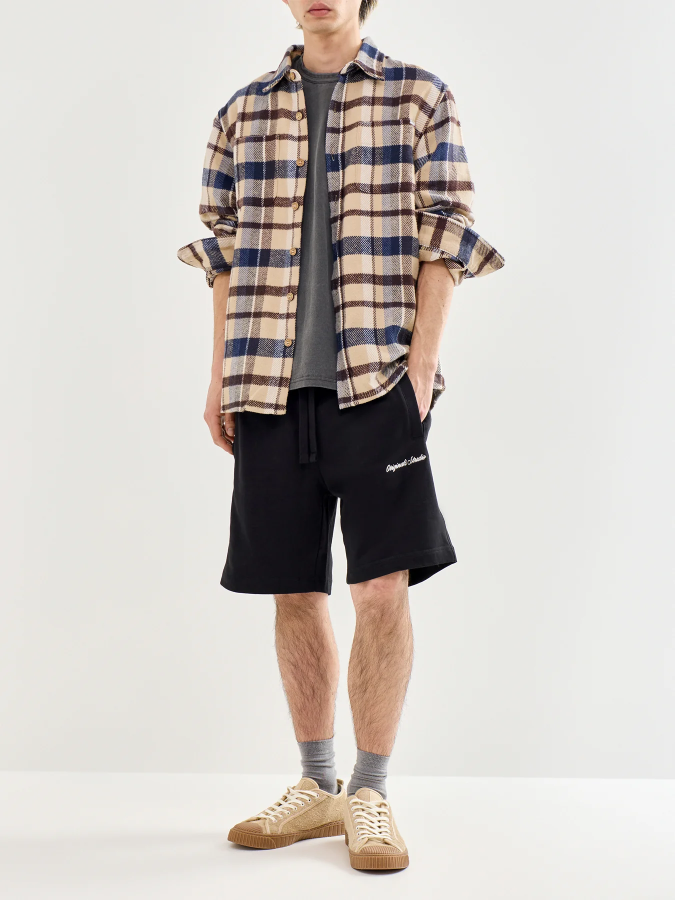 Norrebro Sweat Shorts Black - Image 2