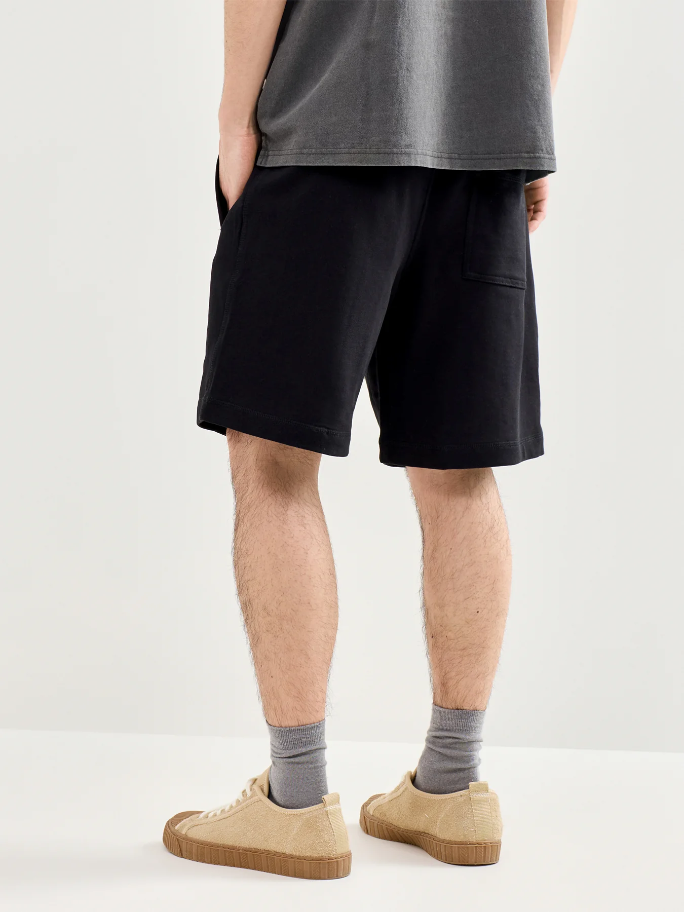 Norrebro Sweat Shorts Black - Image 5