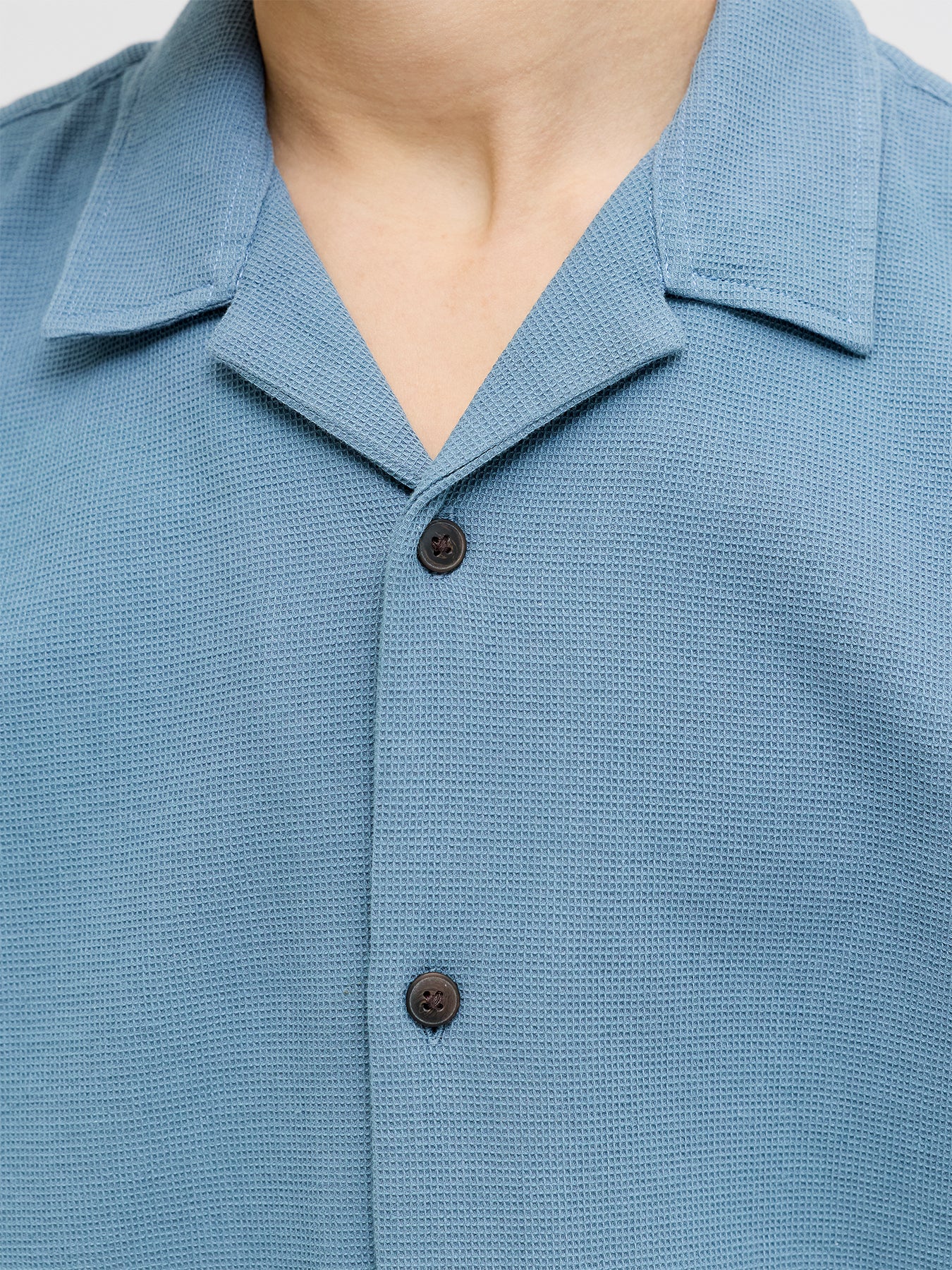 Kids' Waffle Resort Shirt - Image 6