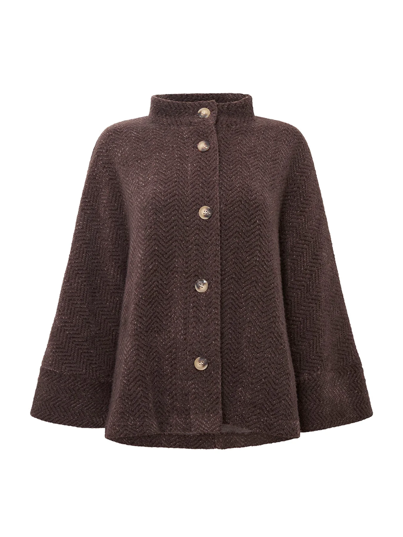 Batwing Jacket Brown