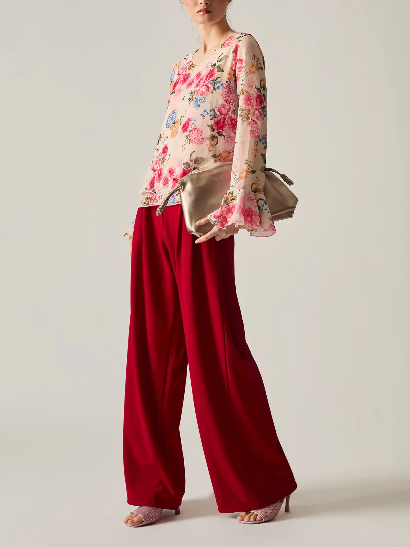 Floral Print Blouse - Image 4