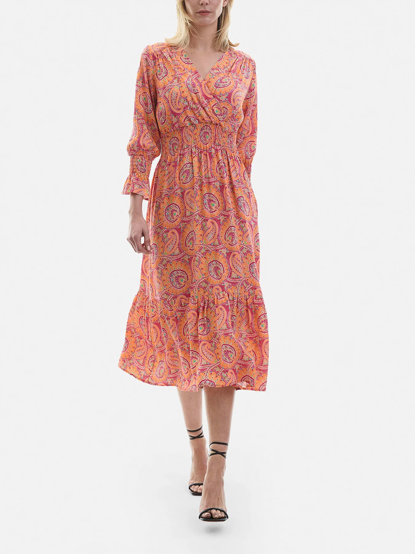 Tiered Midi Dress - Image 2