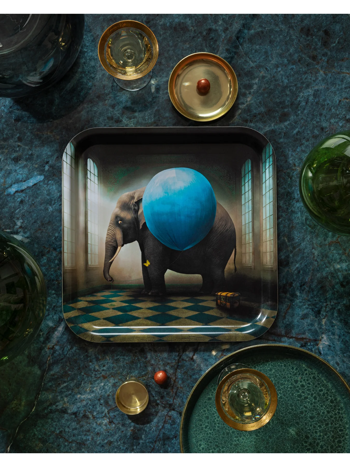 Surprise Square Tray 32x32cm - Image 2