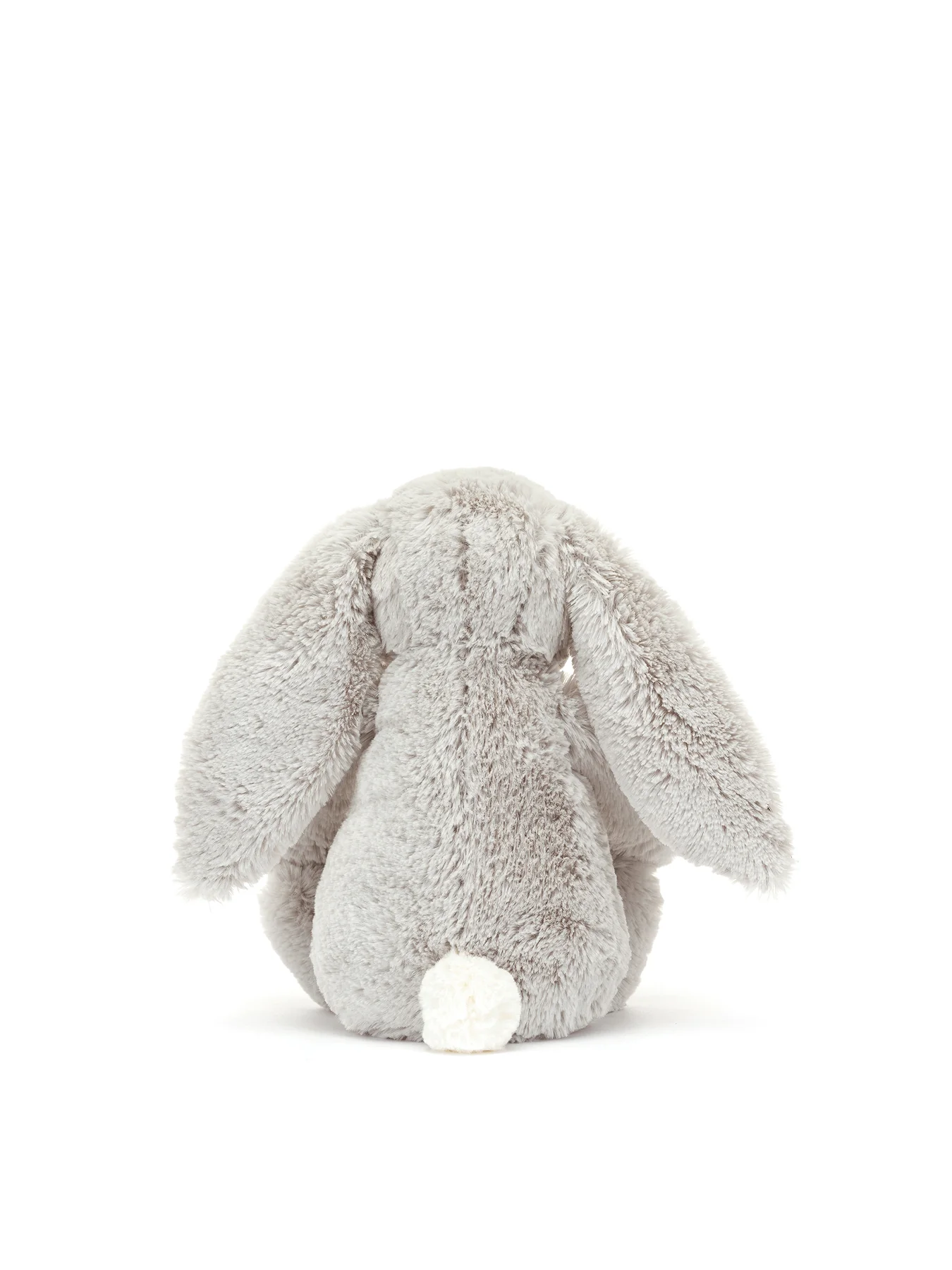 Kids’ Blossom Silver Bunny Soft Toy Grey - Image 3