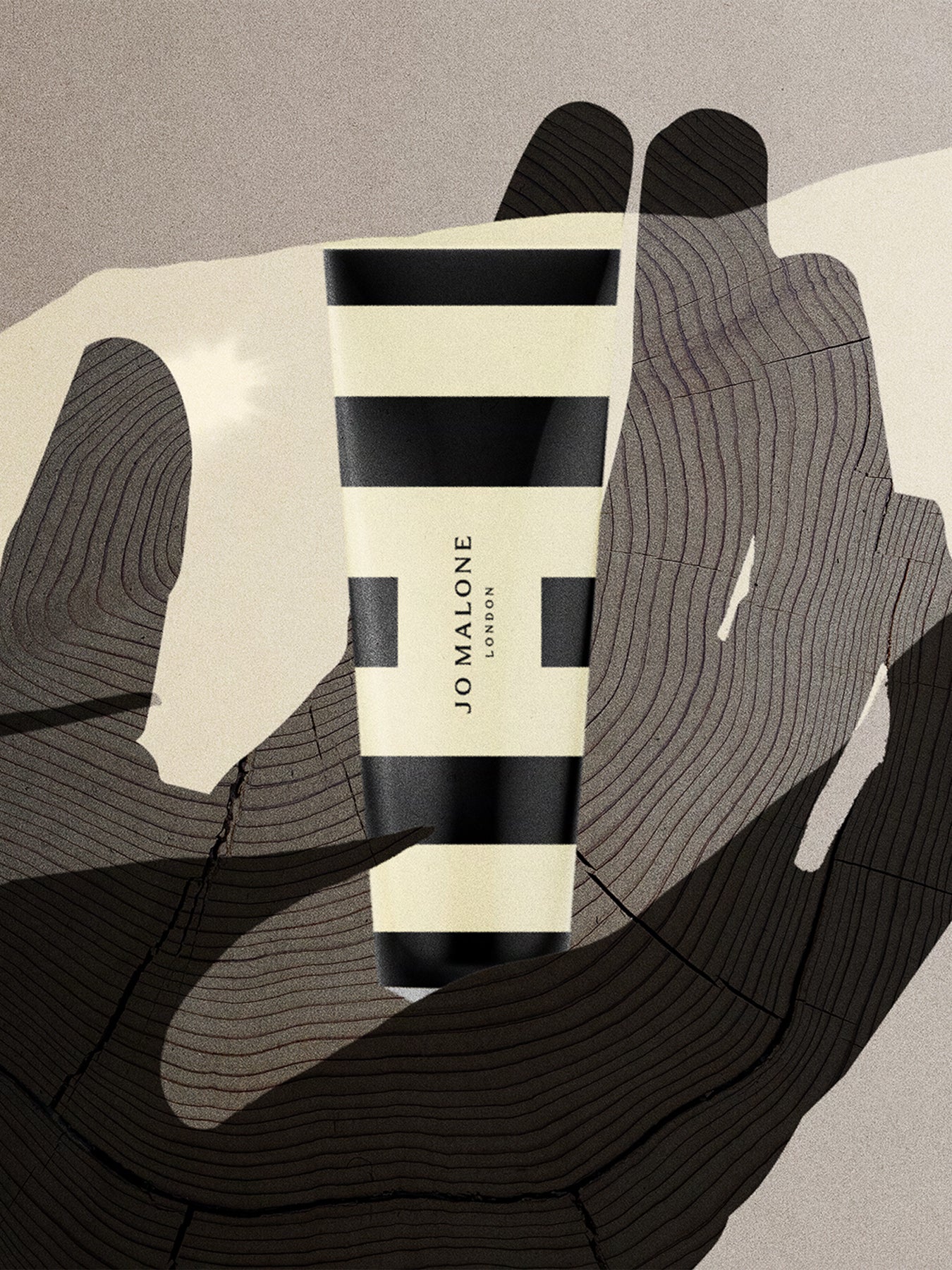 English Oak & Hazelnut 30ml Hand Cream - Image 2