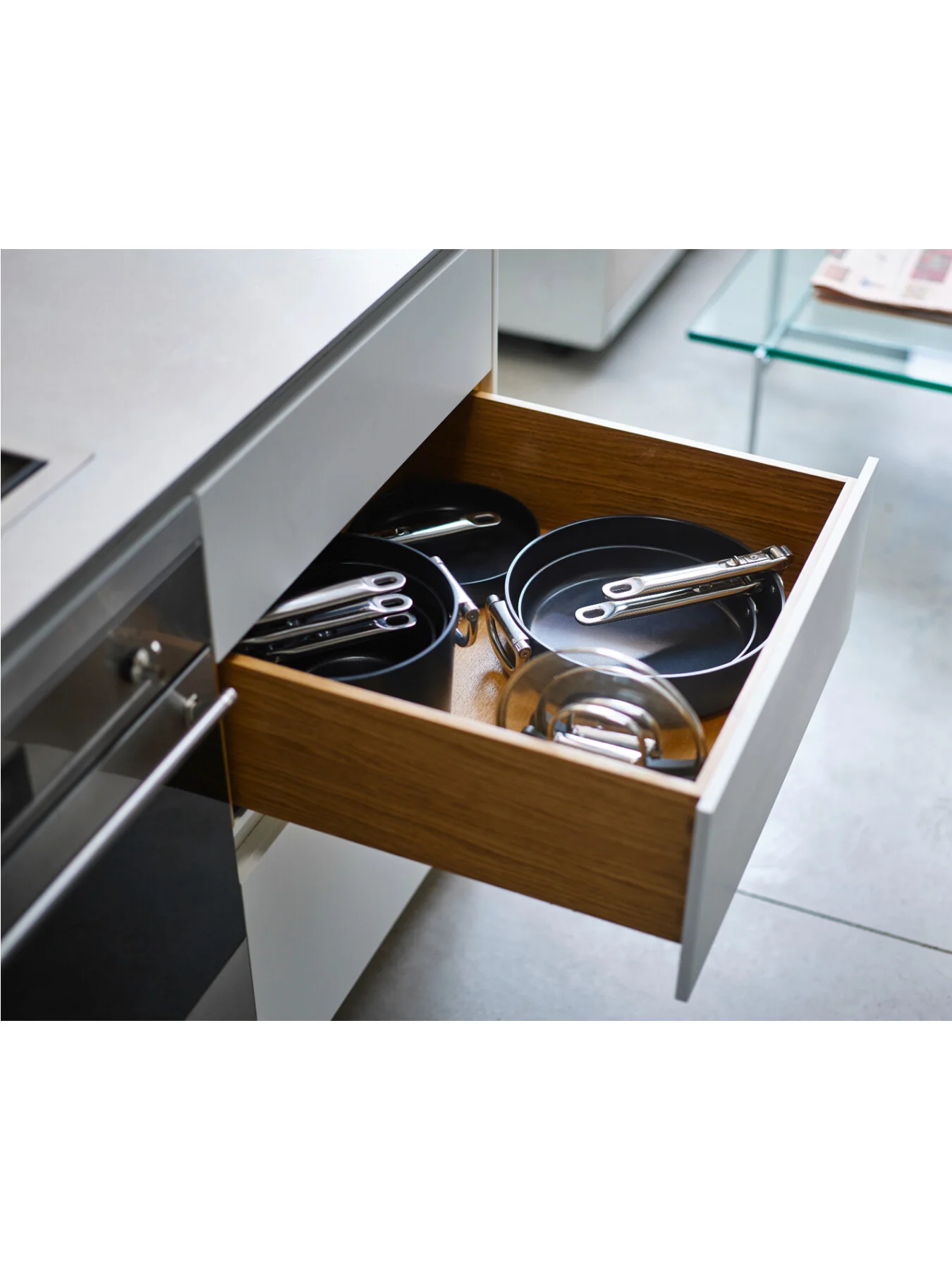 Space Non Stick 2 Piece Frying Pan Set - Image 4