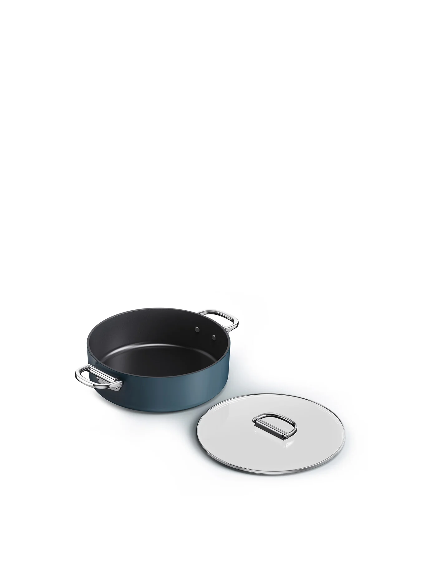 Space Non Stick Shallow Casserole Lid - Image 2