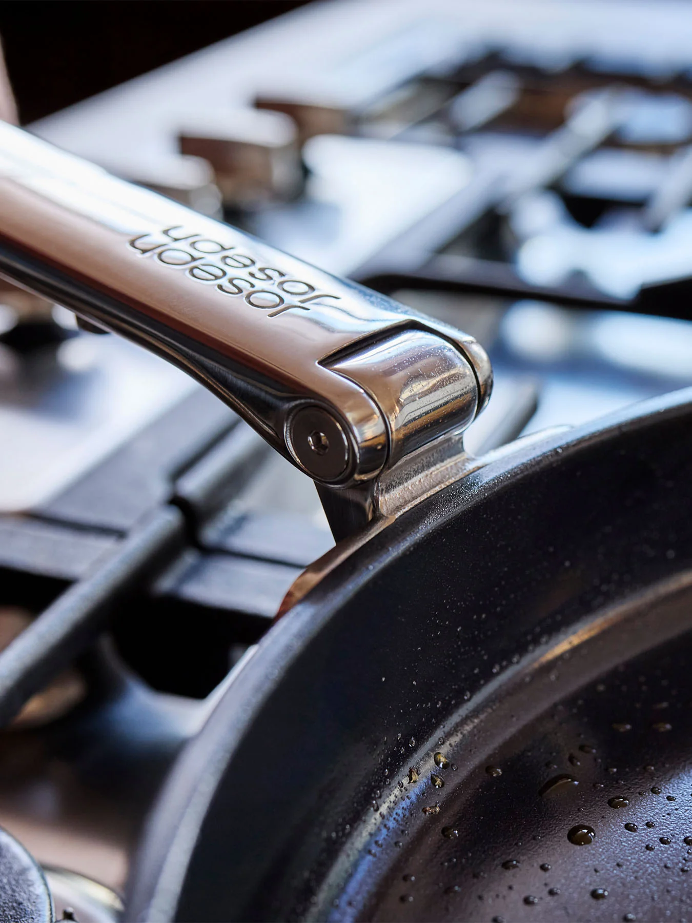 Space Steel Stainless Steel Coated Frying Pan 24cm - Image 4