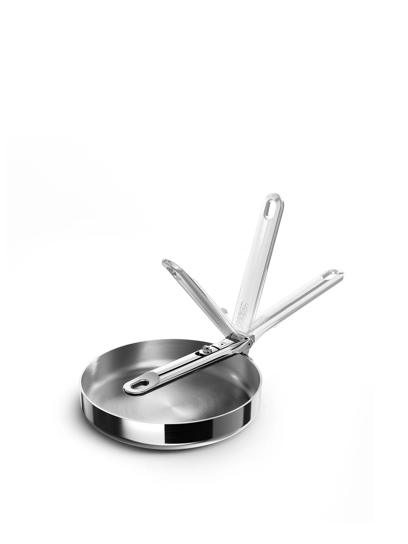 Space Steel Stainless Steel Frying Pan 20cm - Image 2