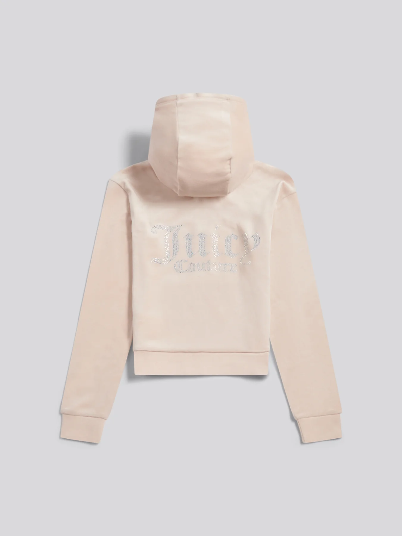 Diamante Zip Through Hoodie - Image 2