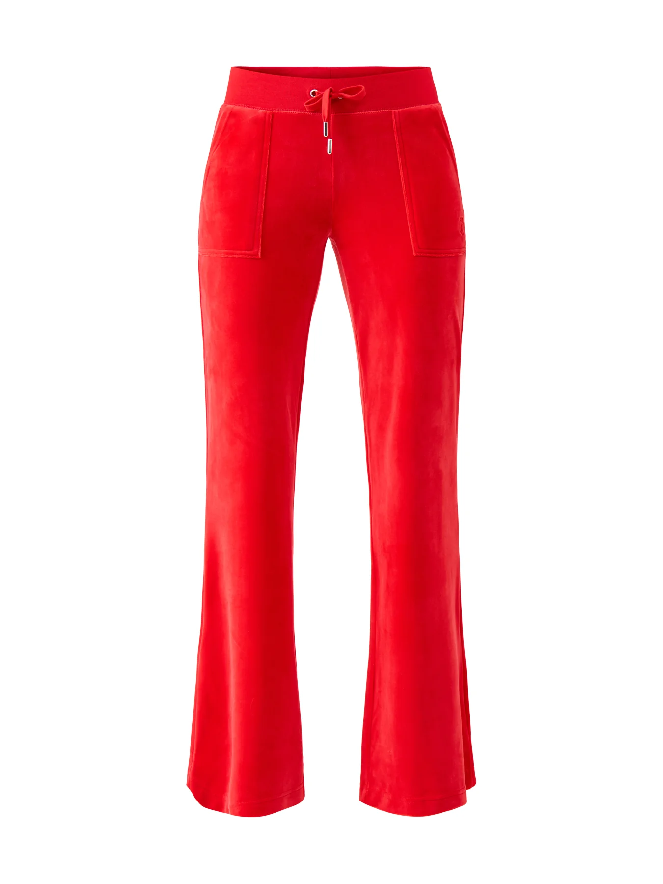 Layla Pocket Low Rise Pants Red