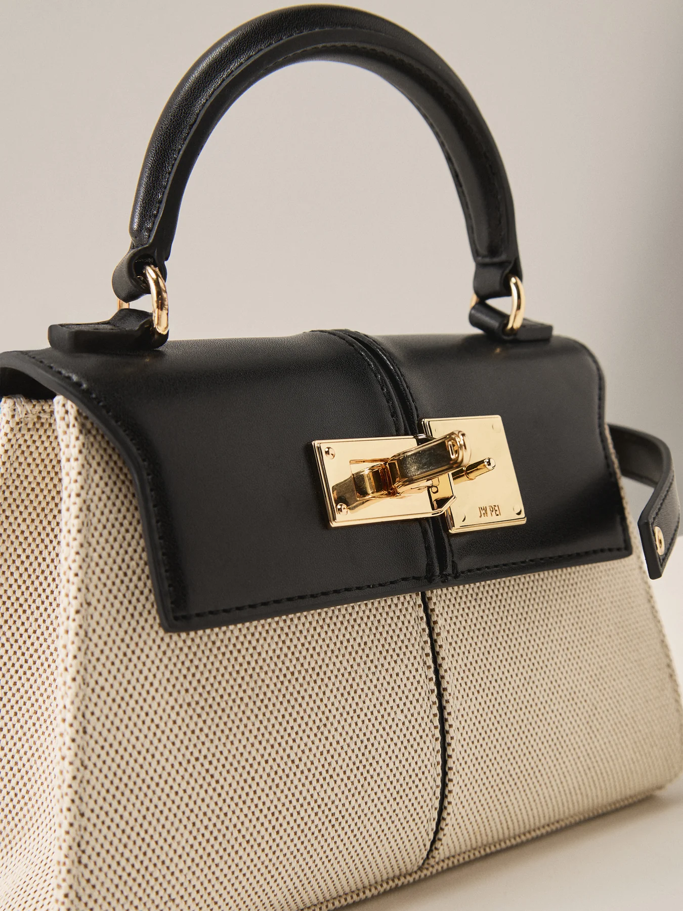 Elise Top Handle Bag Black - Image 5