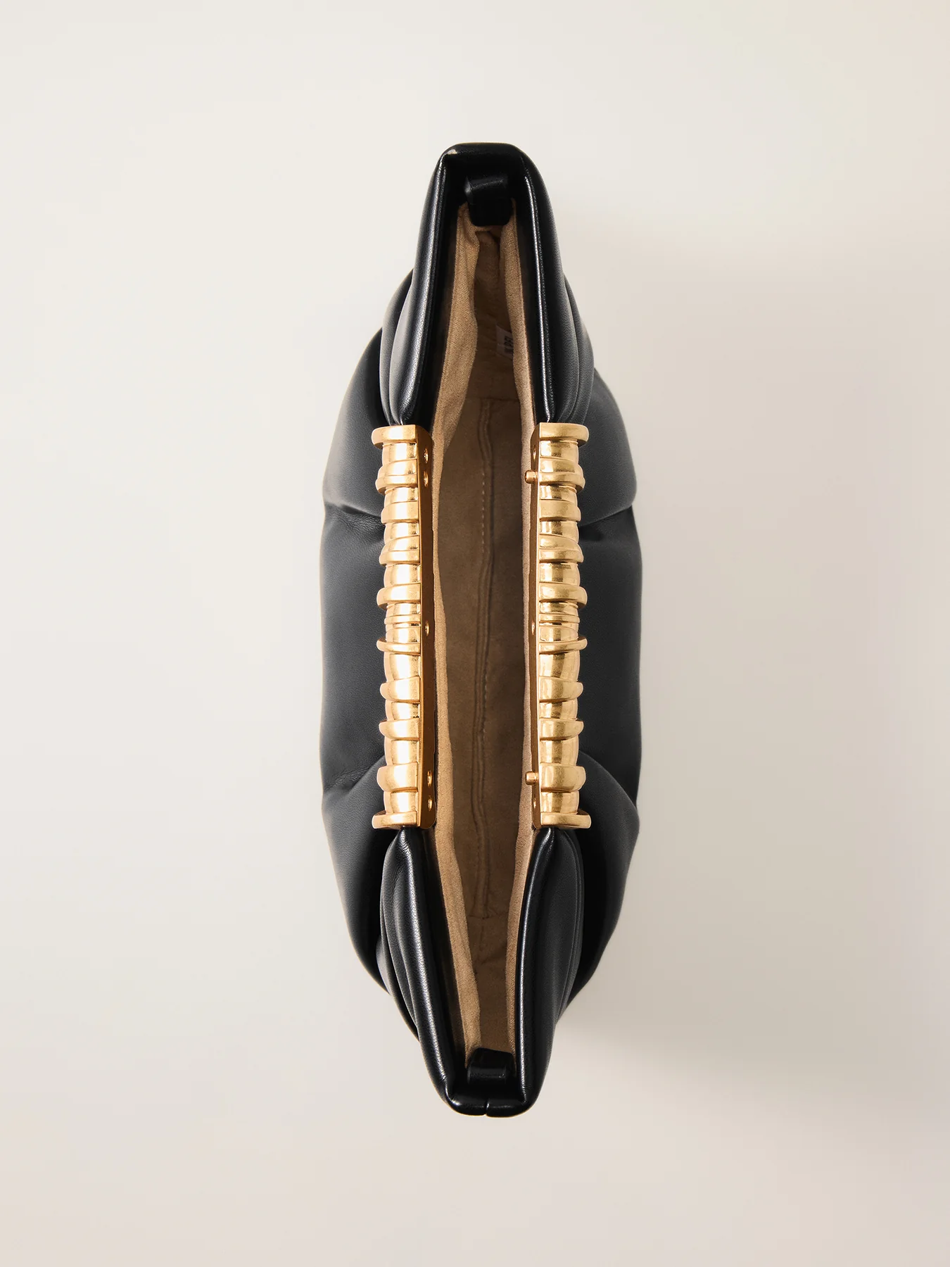 Leia Pleated Clutch Black - Image 5