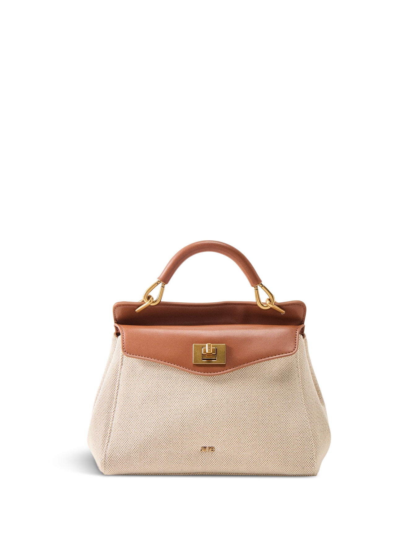 Lucia Classic Top Handle Bag Black